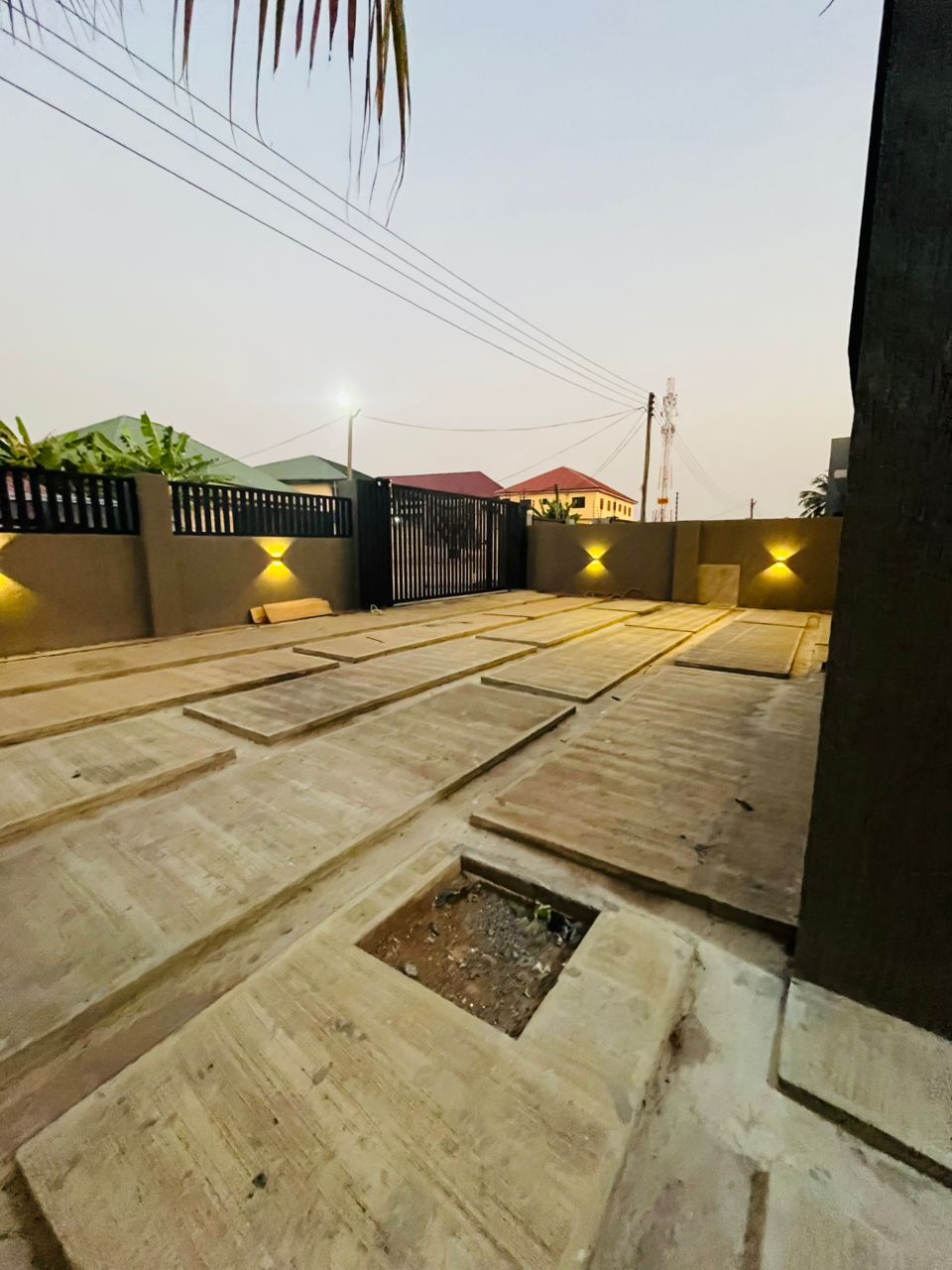 Three (3) Bedroom House with an Outhouse For Sale at Amasaman