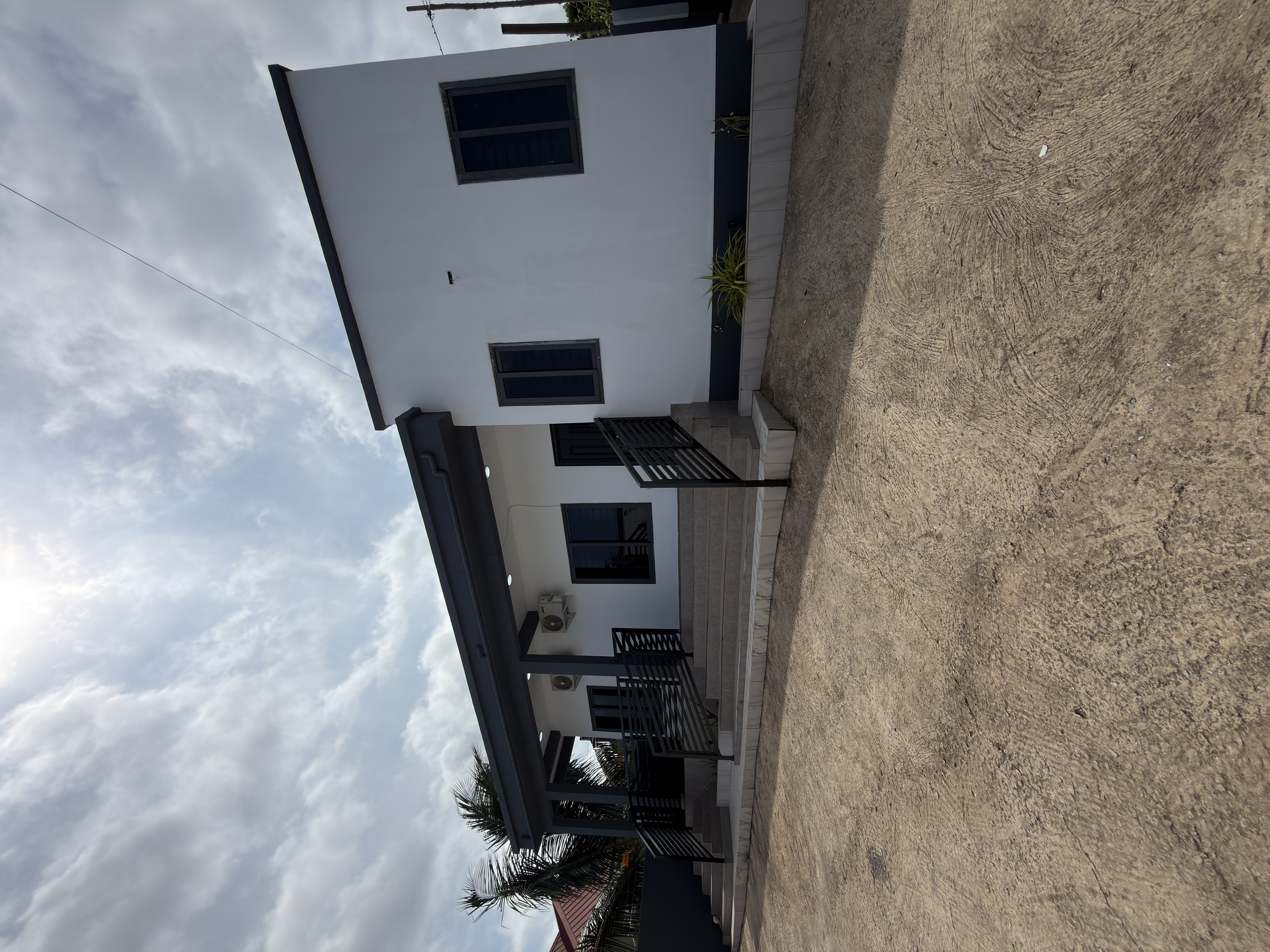 Three (3) Bedroom House with an Outhouse for Sale at Ashongman Estate
