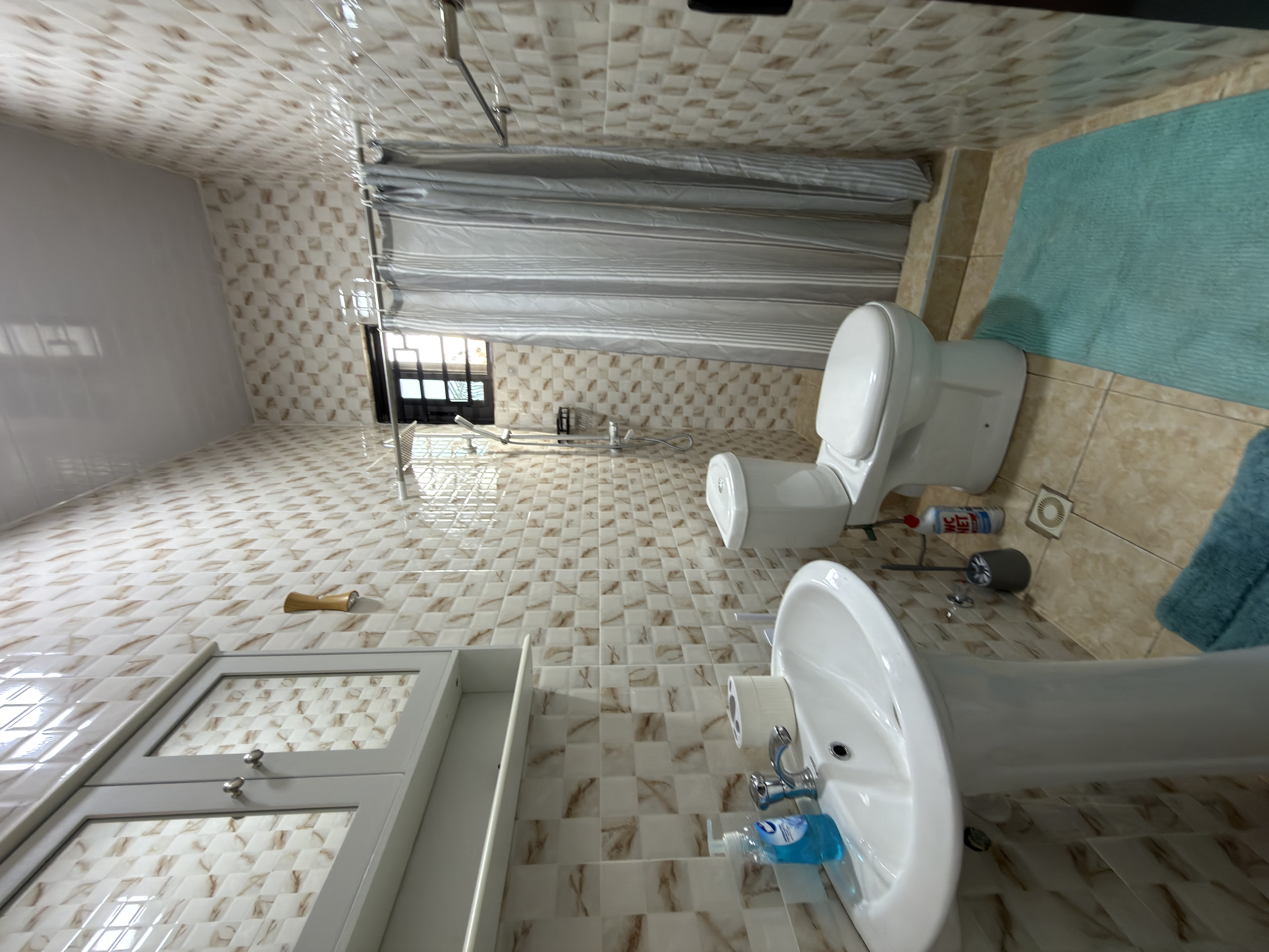 Three (3) Bedroom House with an Outhouse for Sale at Ashongman Estate
