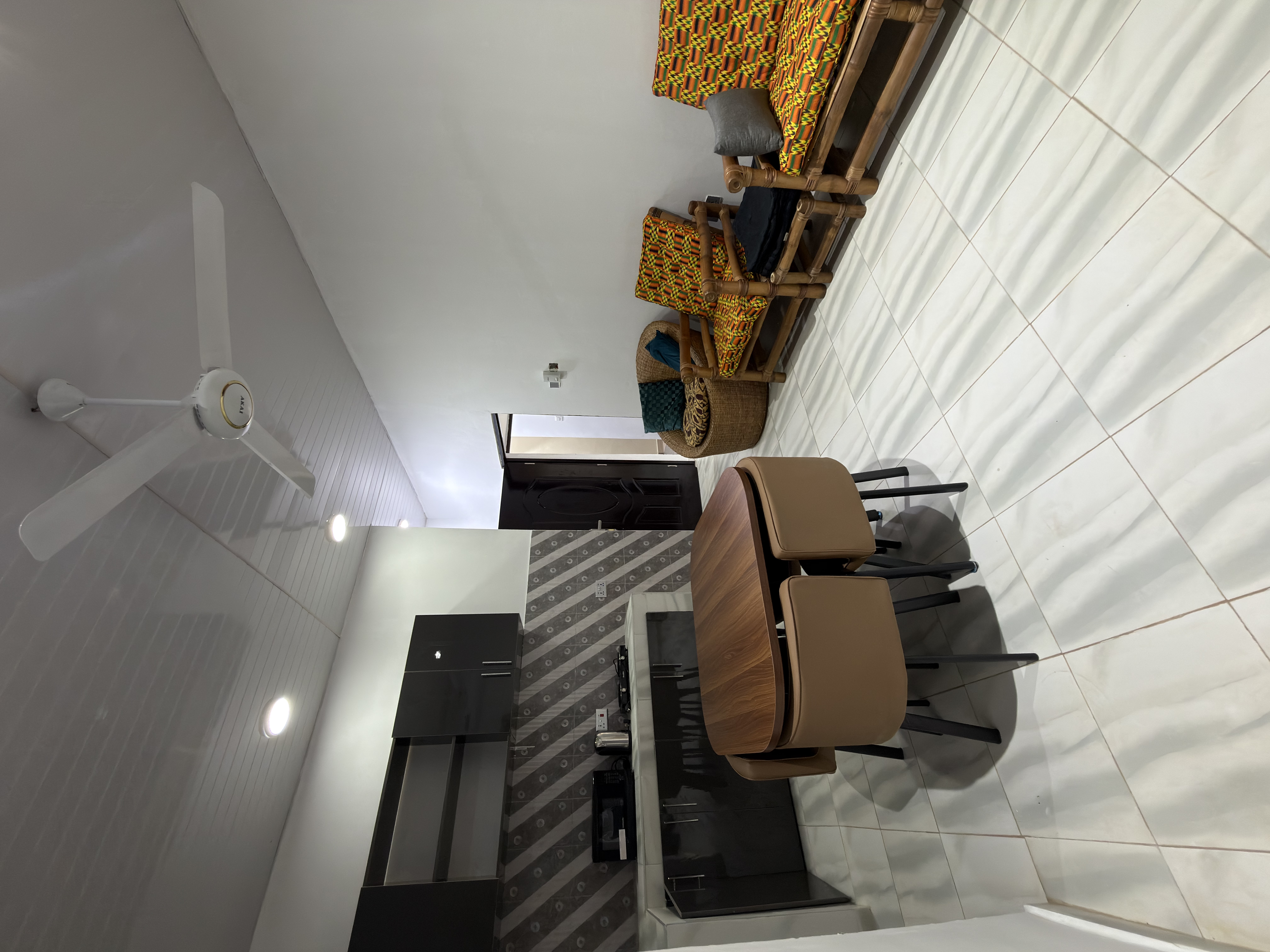 Three (3) Bedroom House with an Outhouse for Sale at Ashongman Estate