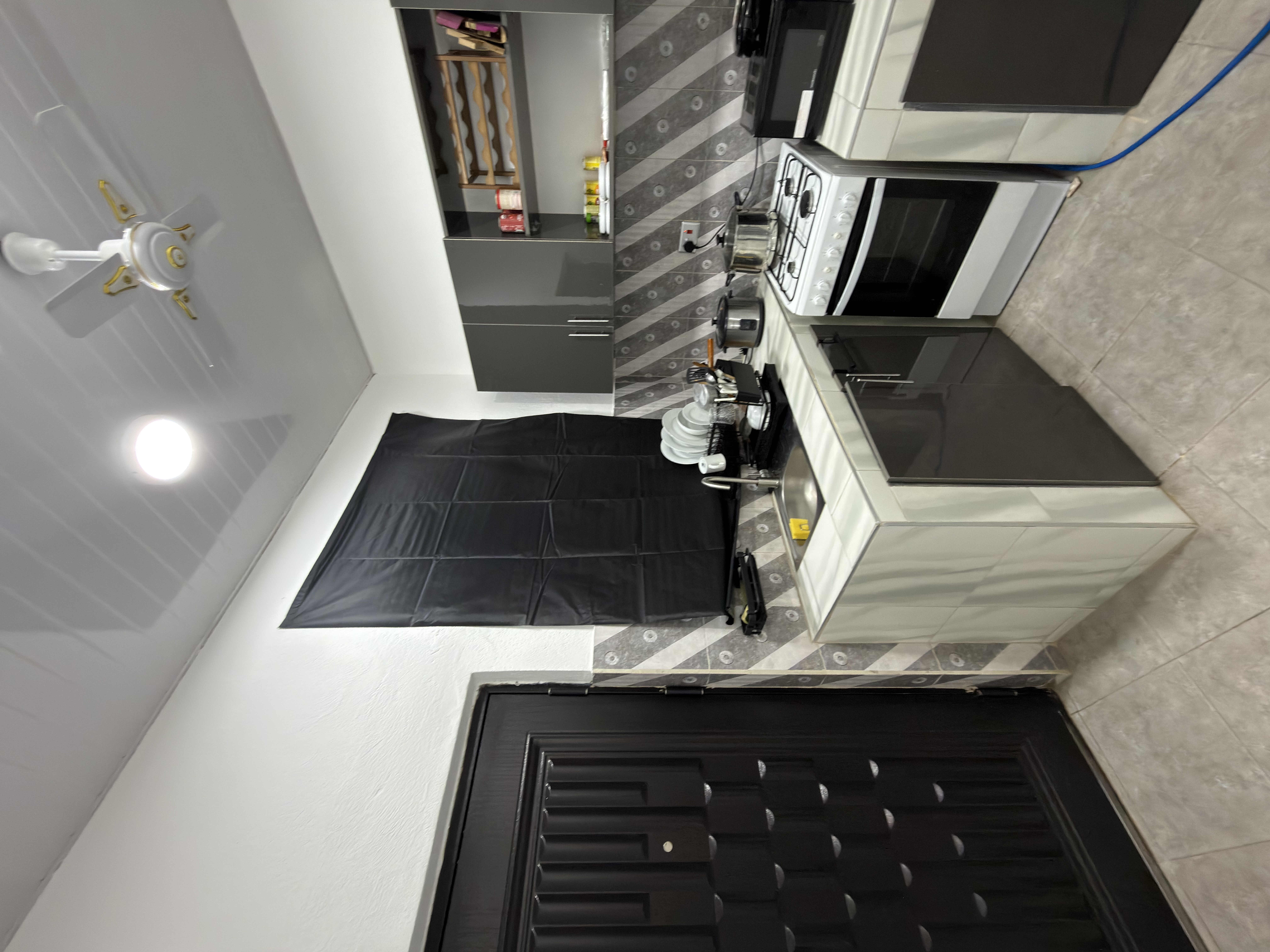 Three (3) Bedroom House with an Outhouse for Sale at Ashongman Estate