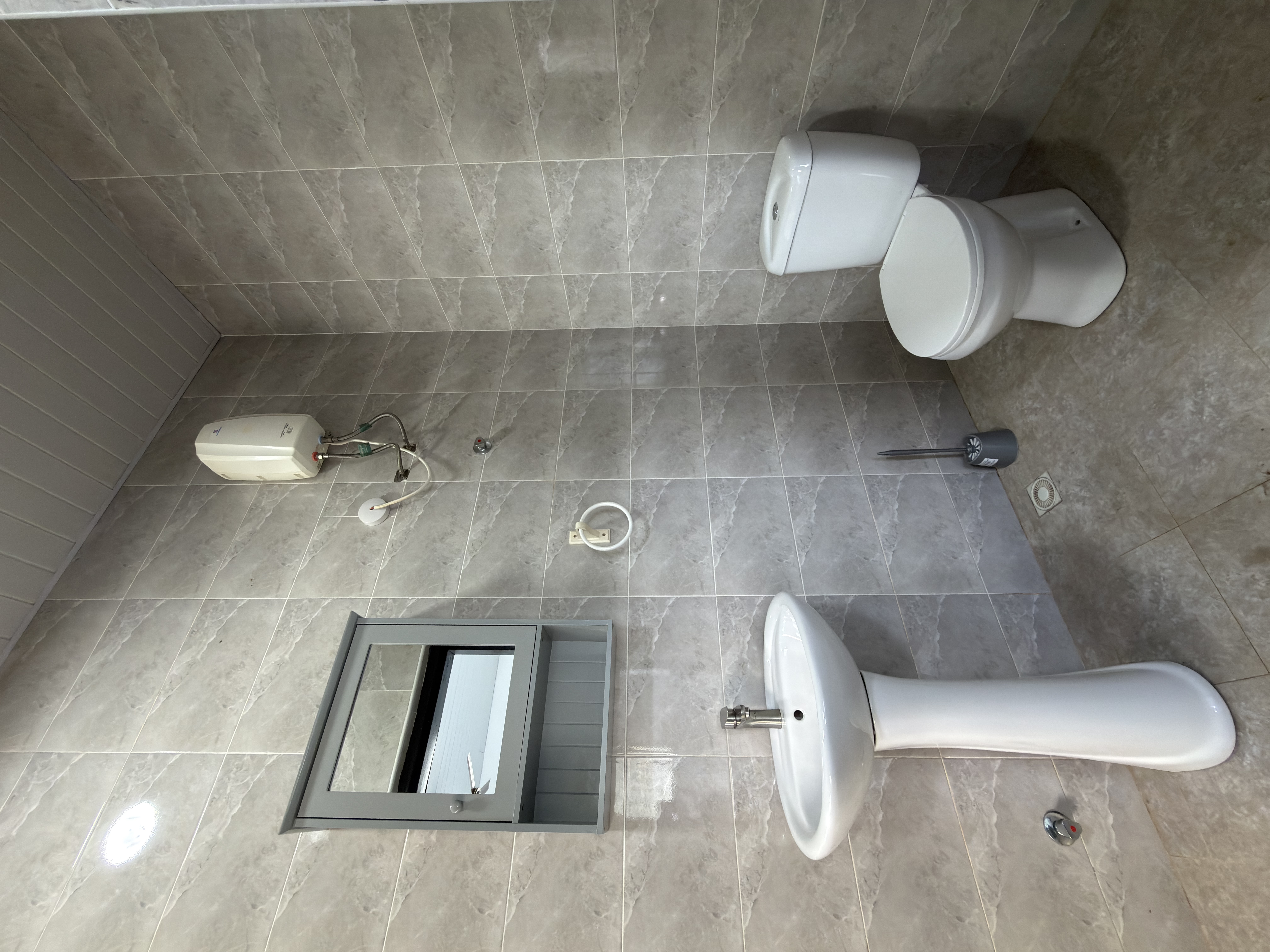 Three (3) Bedroom House with an Outhouse for Sale at Ashongman Estate