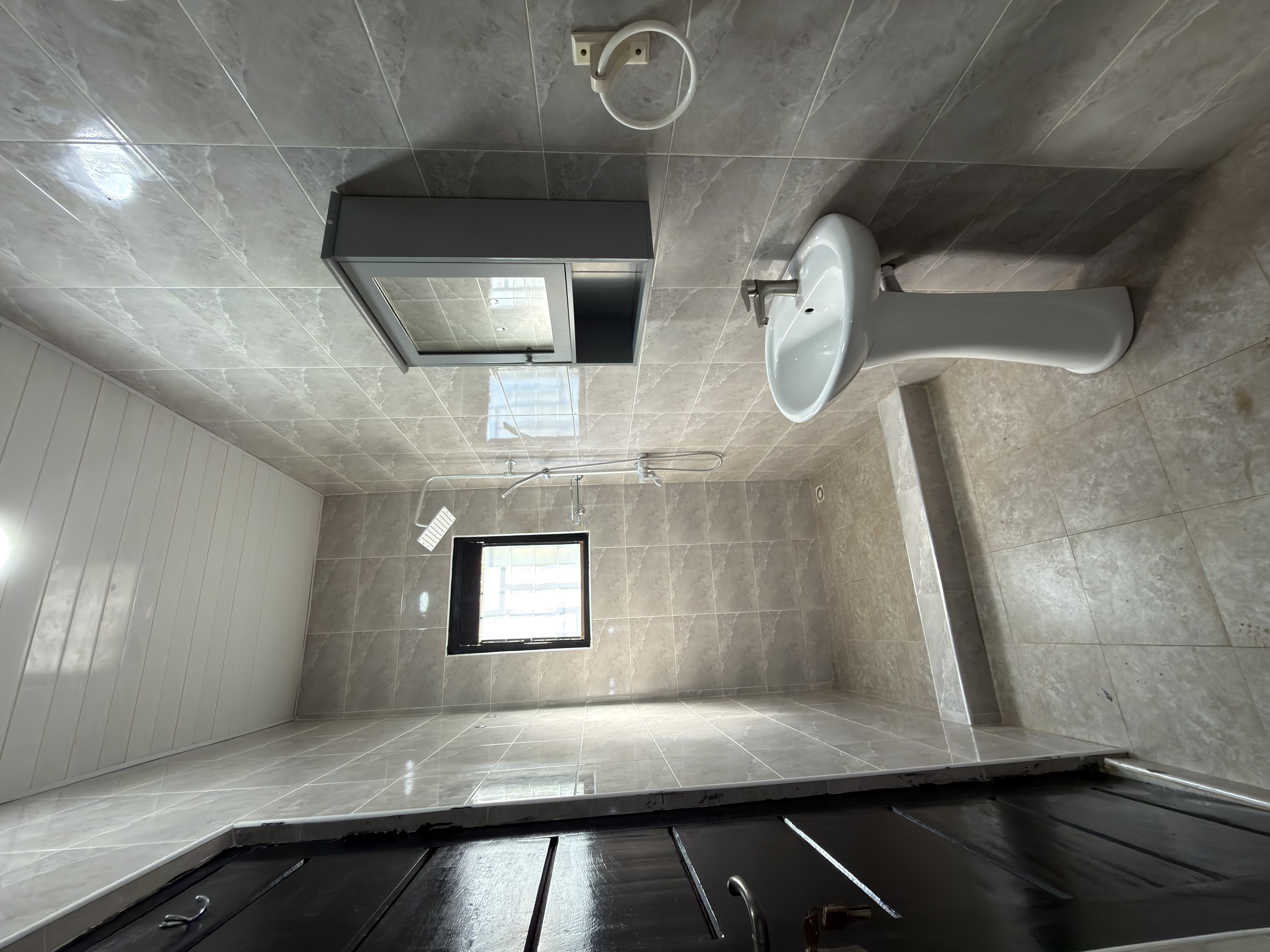 Three (3) Bedroom House with an Outhouse for Sale at Ashongman Estate