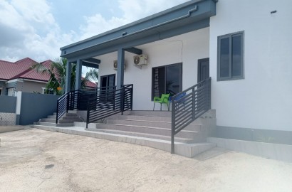 Three (3) Bedroom House with 1-Bedroom Outhouse For Sale at Ashongman Estate