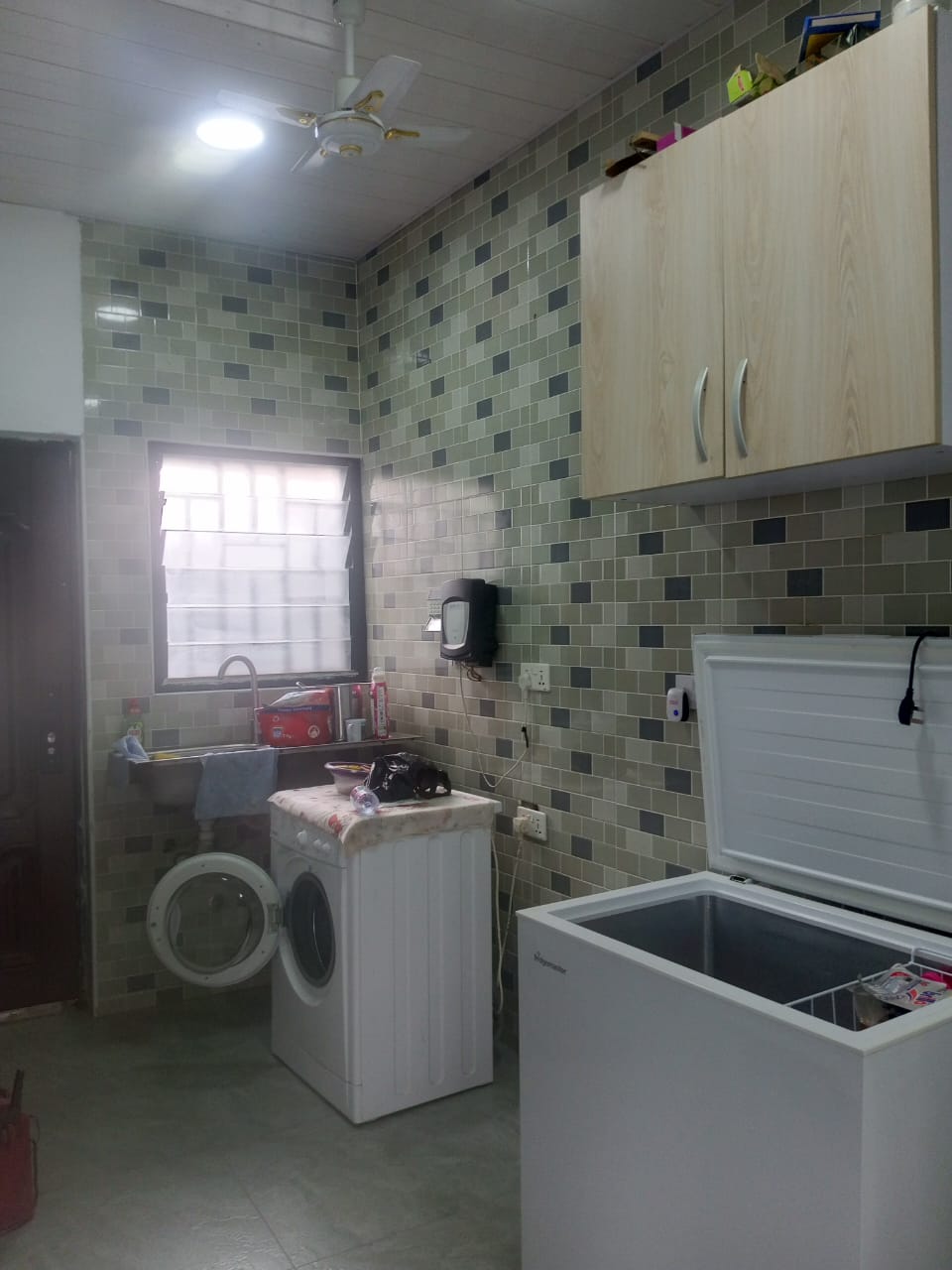 Three (3) Bedroom House with 1-Bedroom Outhouse For Sale at Ashongman Estate