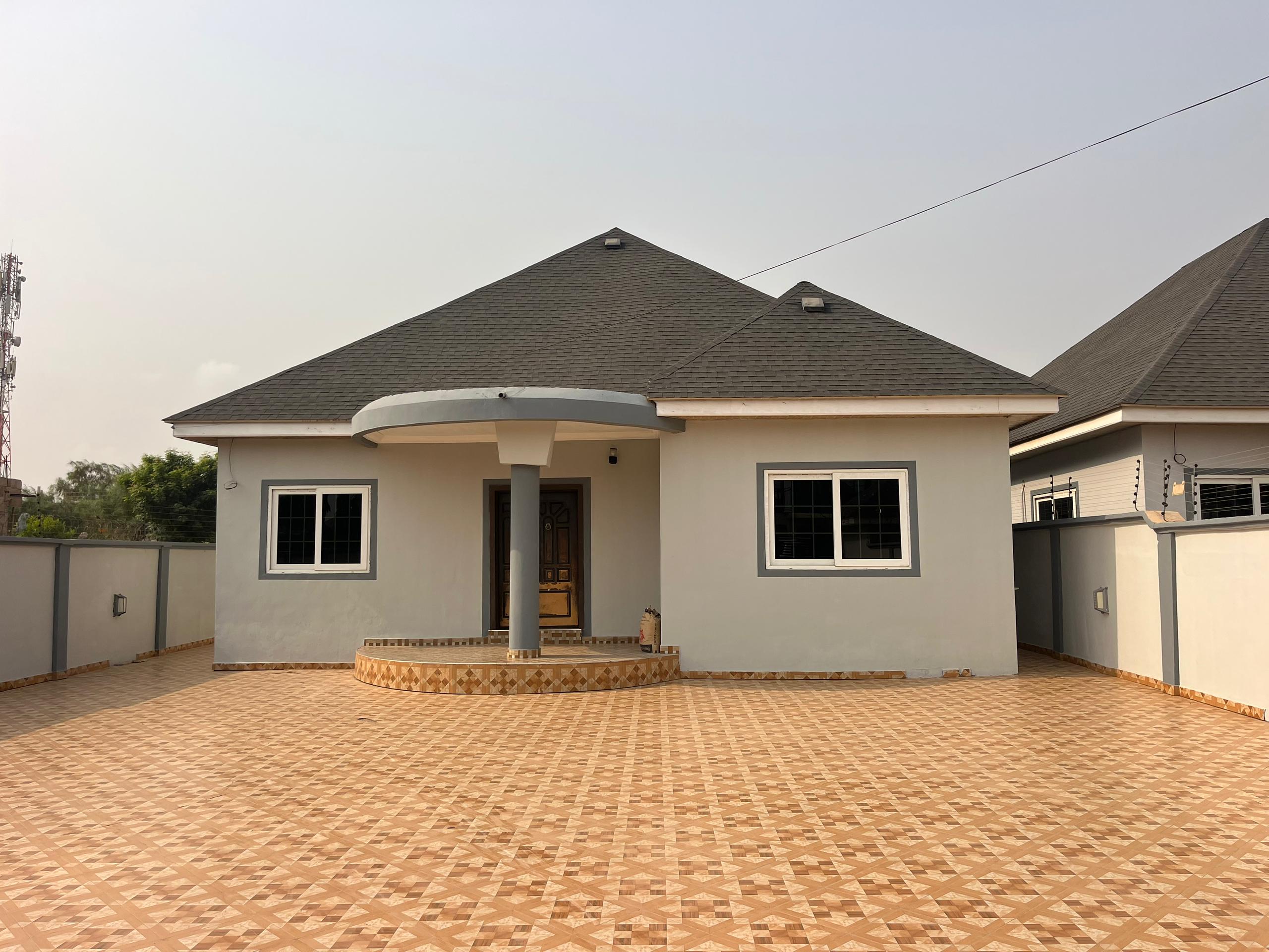 Three (3) Bedroom House with Boys Quarters For Rent at East Legon Ogbojo