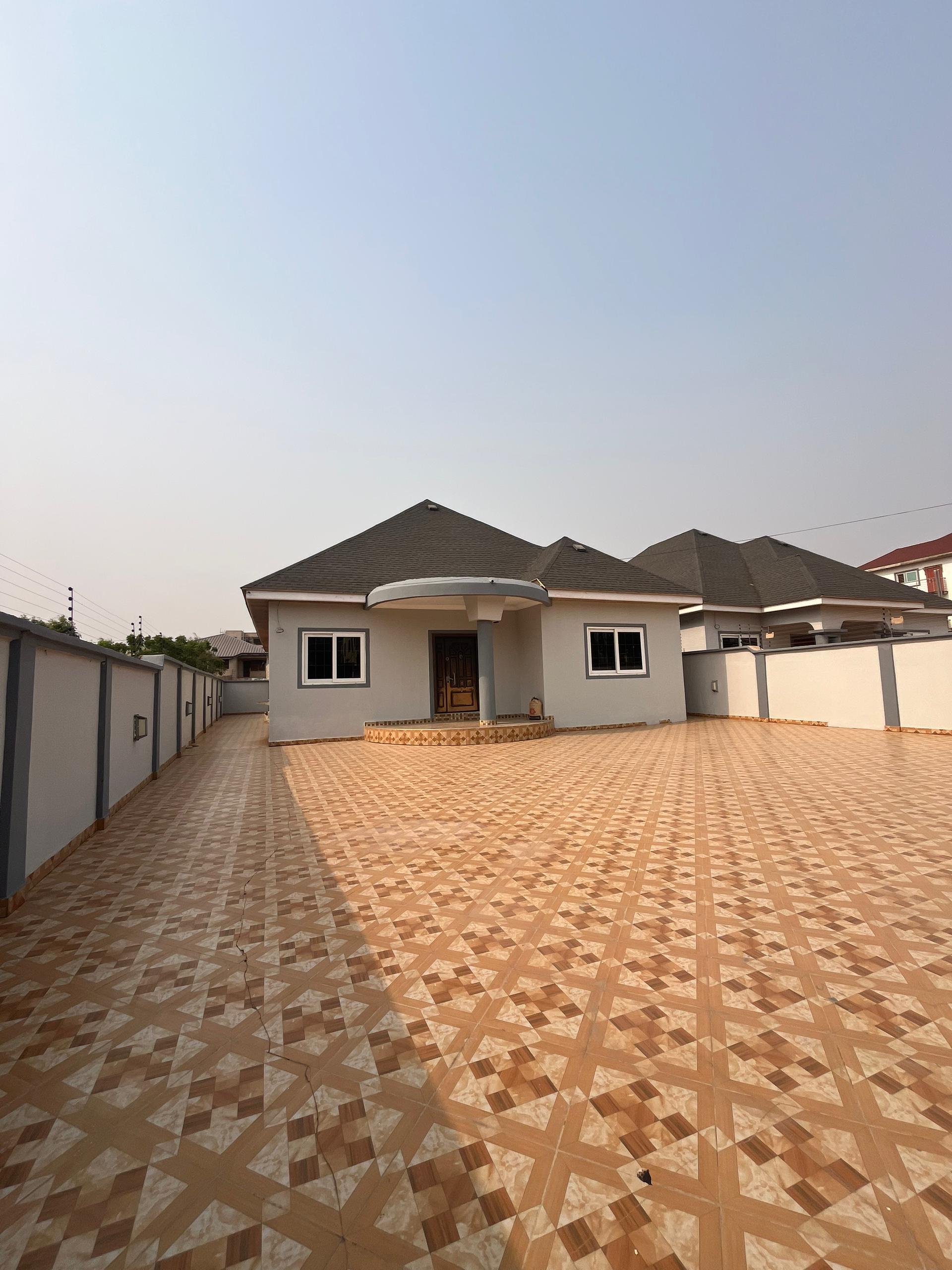 Three (3) Bedroom House with Boys Quarters For Rent at East Legon Ogbojo