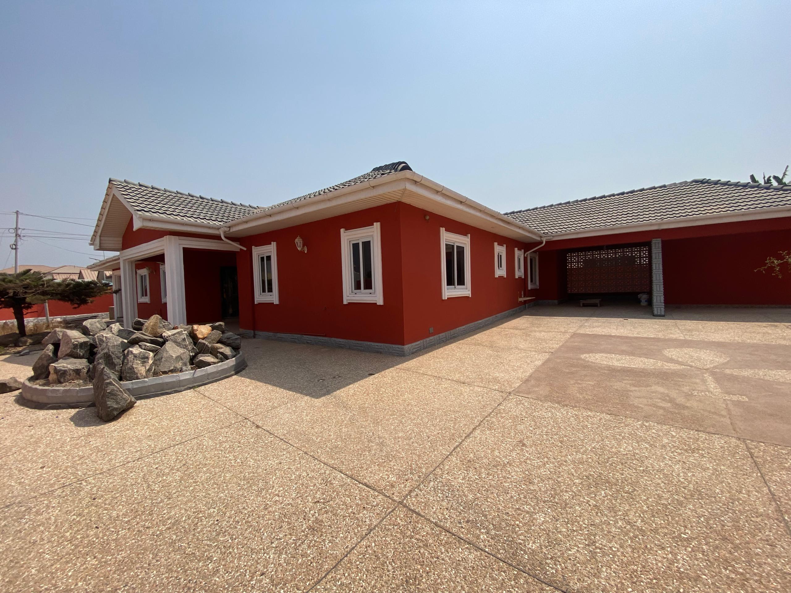 Three (3) Bedroom House with Boys Quarters For Rent at Spintex 