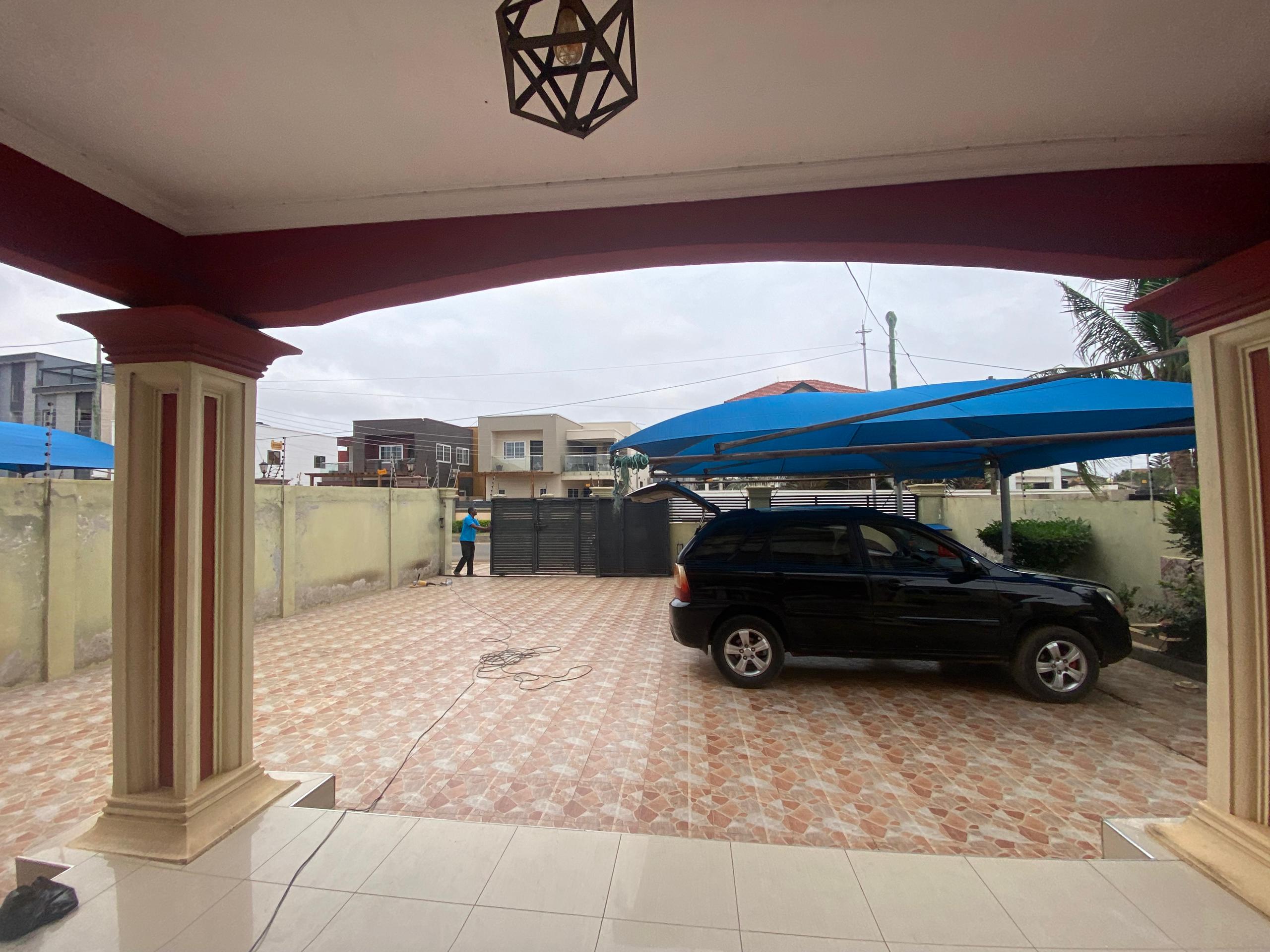 Three (3) Bedroom House with Boys Quarters For Rent at Spintex
