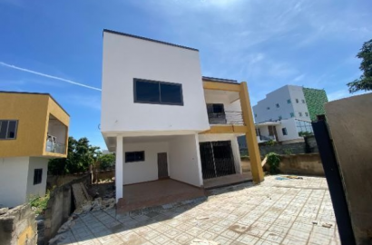 Three (3) Bedroom House with Boys Quarters For Rent At Spintex