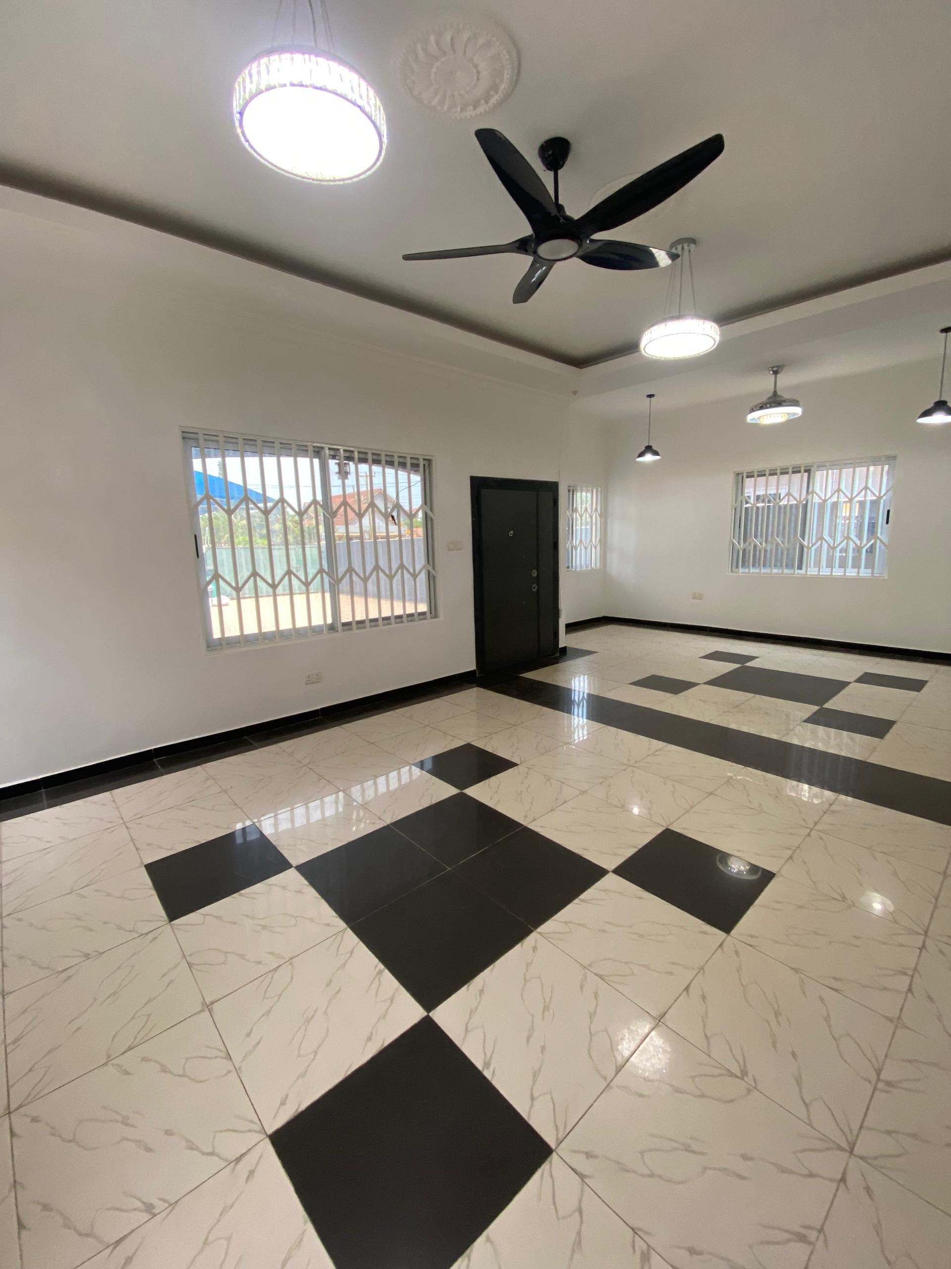 Three (3) Bedroom House with Boys Quarters For Rent at Spintex