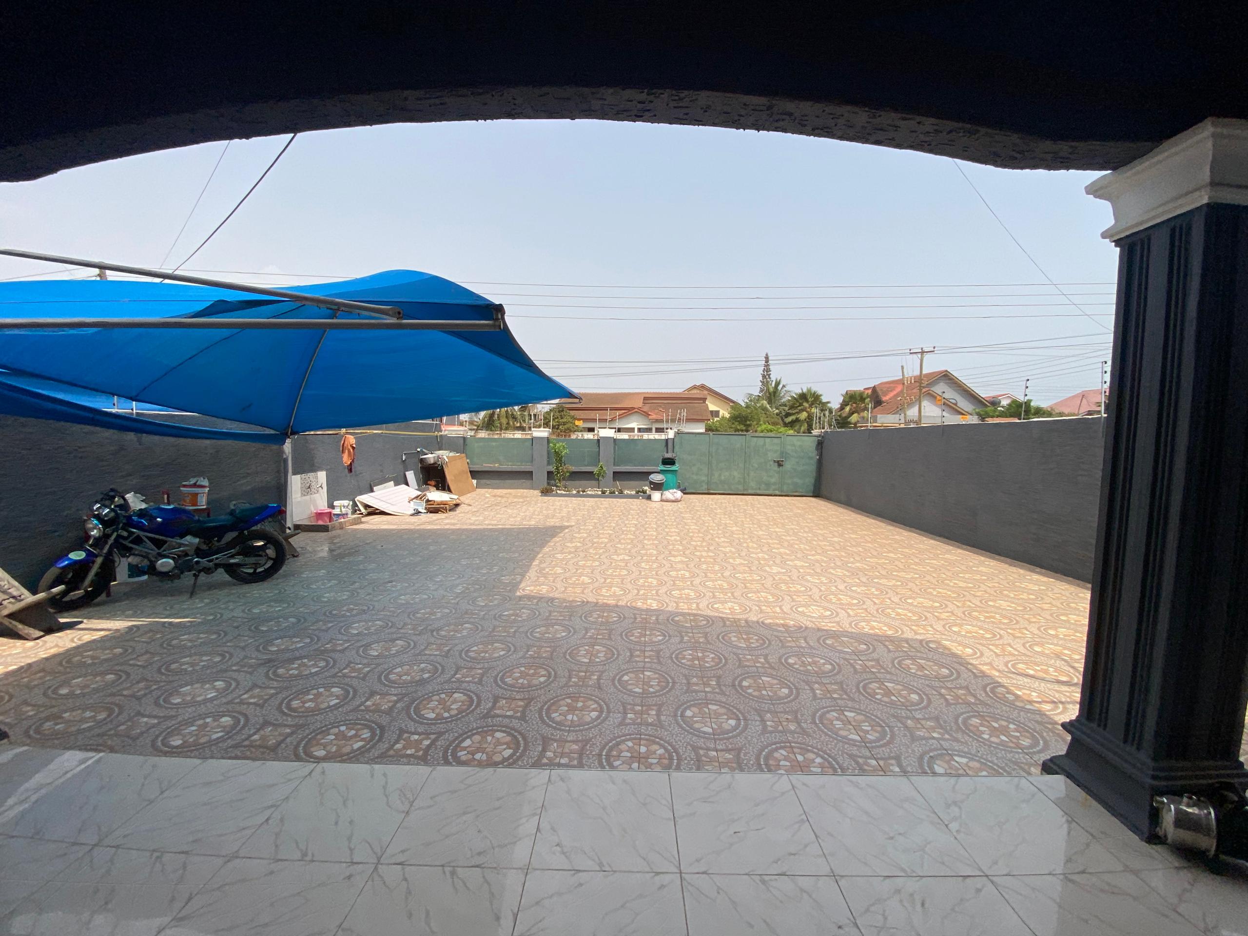 Three (3) Bedroom House with Boys Quarters For Rent at Spintex