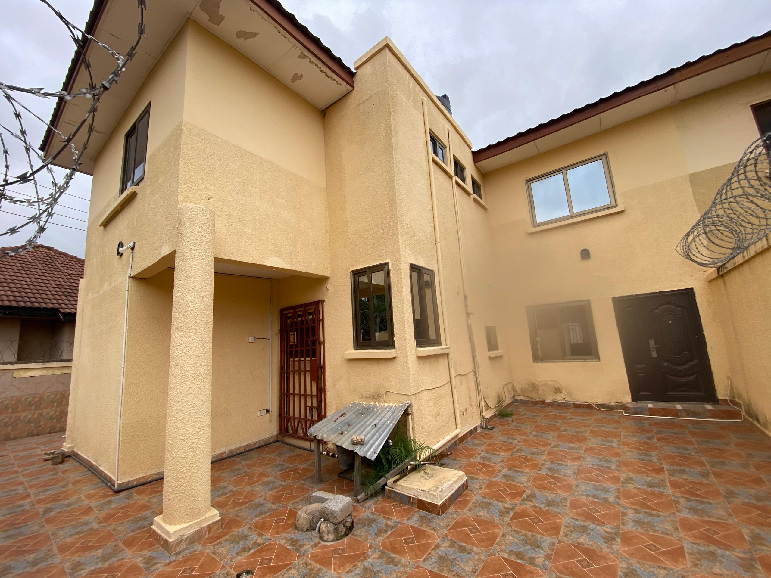 Three (3) Bedroom House with Boys Quarters For Rent at Spintex