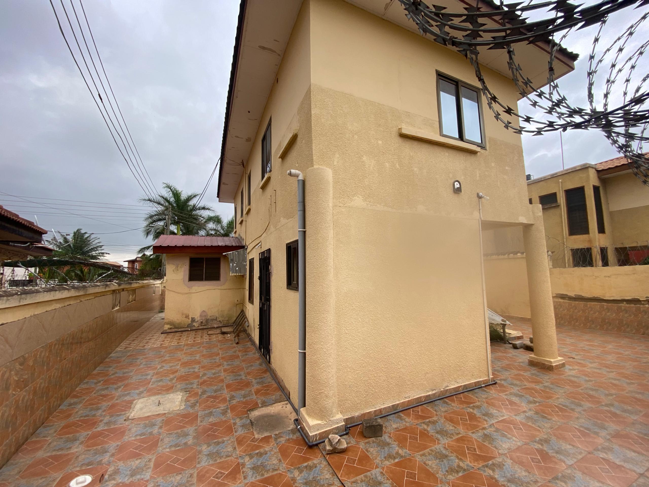 Three (3) Bedroom House with Boys Quarters For Rent at Spintex
