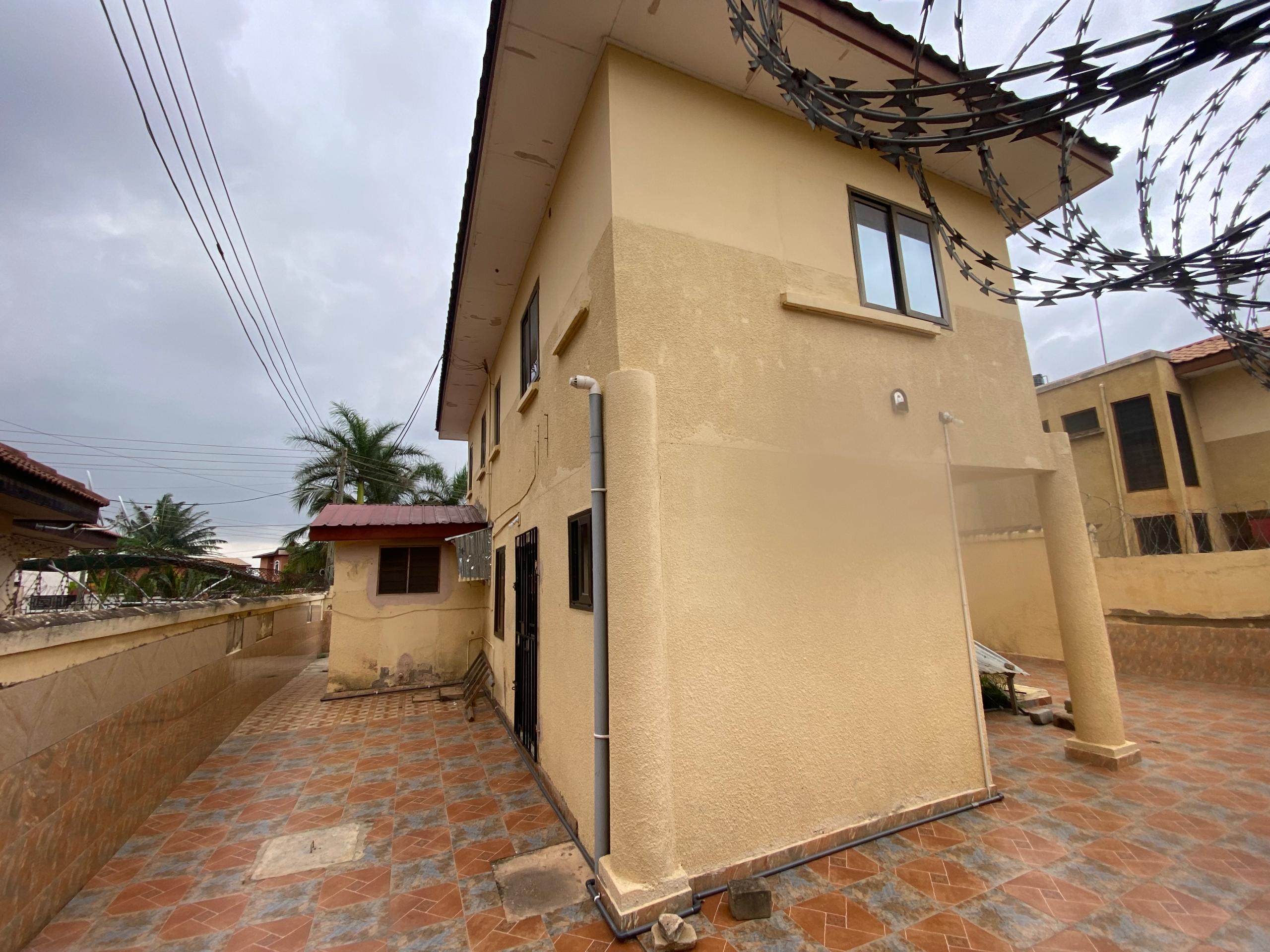 Three (3) Bedroom House with Boys Quarters For Rent at Spintex