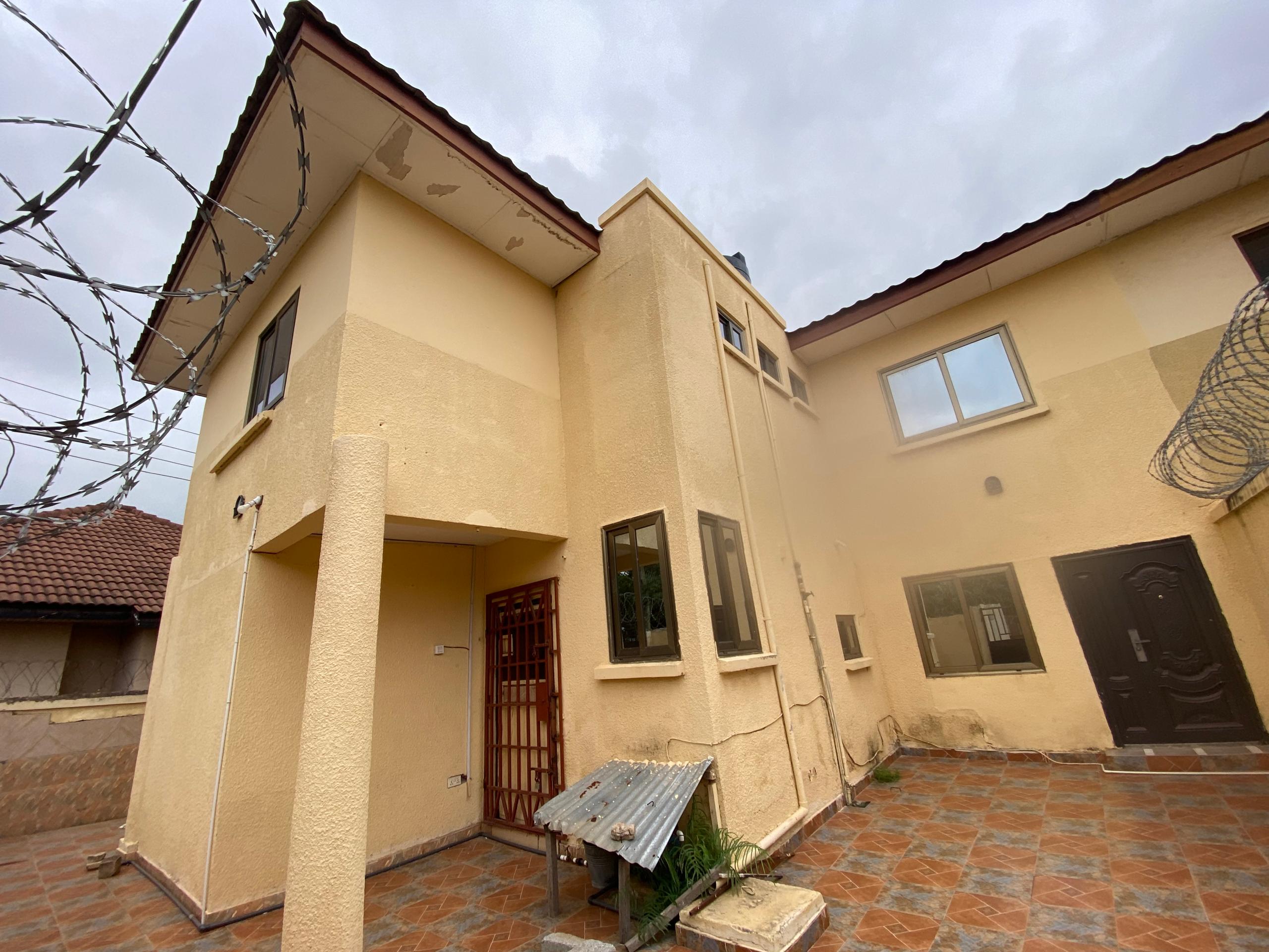 Three (3) Bedroom House with Boys Quarters For Rent at Spintex