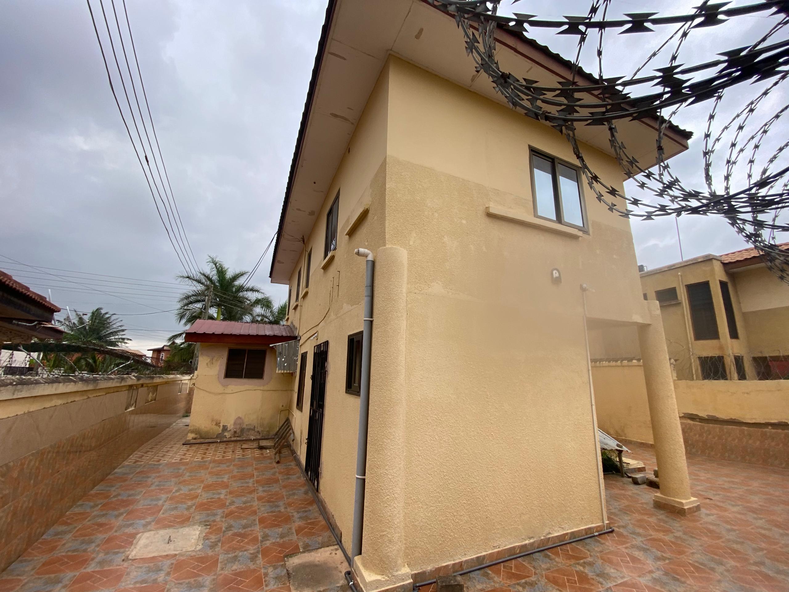 Three (3) Bedroom House with Boys Quarters For Rent at Spintex