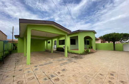 Three (3) Bedroom House with Boys Quarters For Rent in a Gated Community at Spintex
