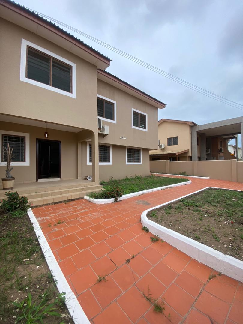 Three (3) Bedroom Semi-detached House with Boys Quarters in a Gated Community For Rent at Spintex