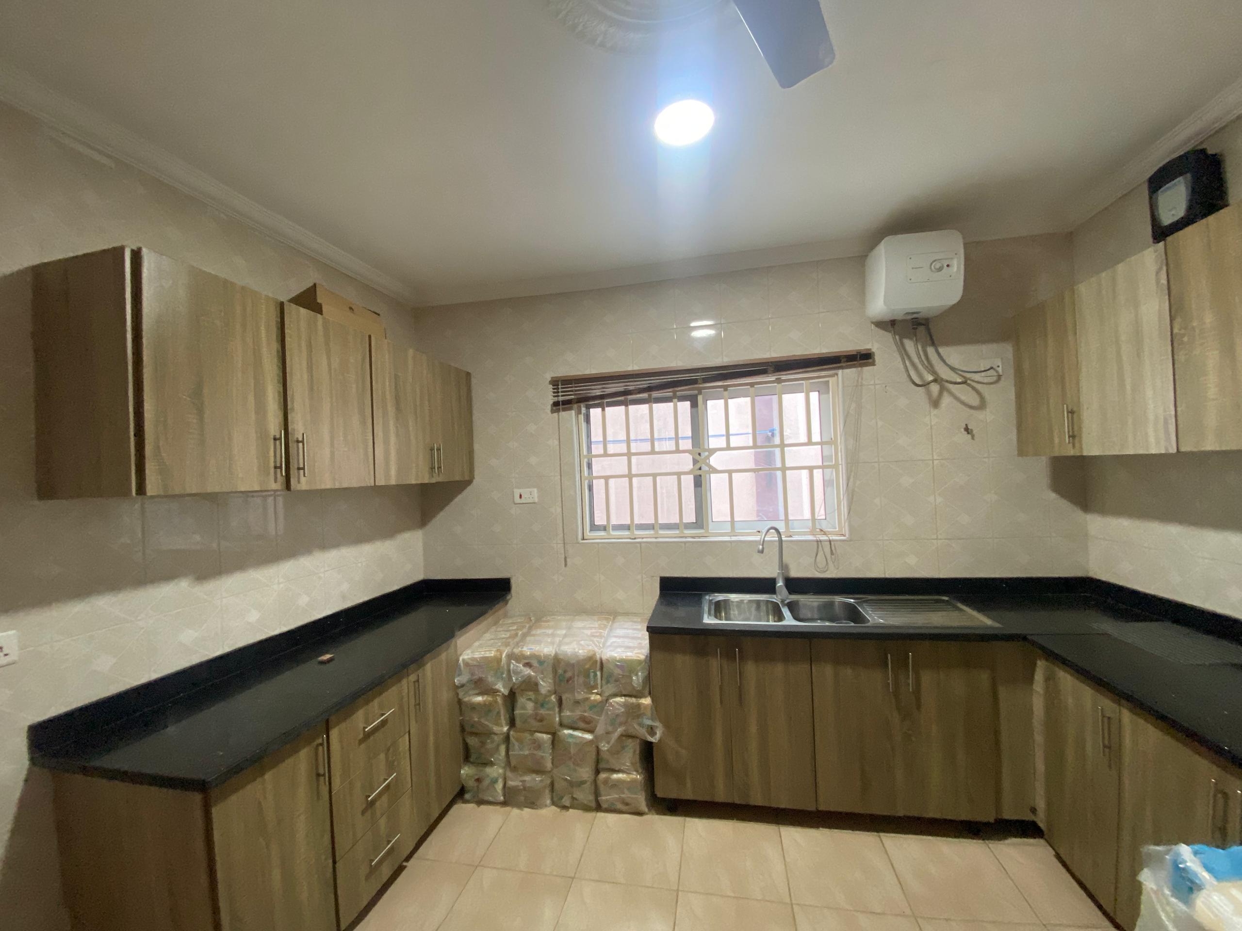 Three (3) Bedroom House with Swimming Pool For Rent at Spintex