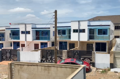 Three (3) Bedroom Semi-detached House For Sale at Kwabenya