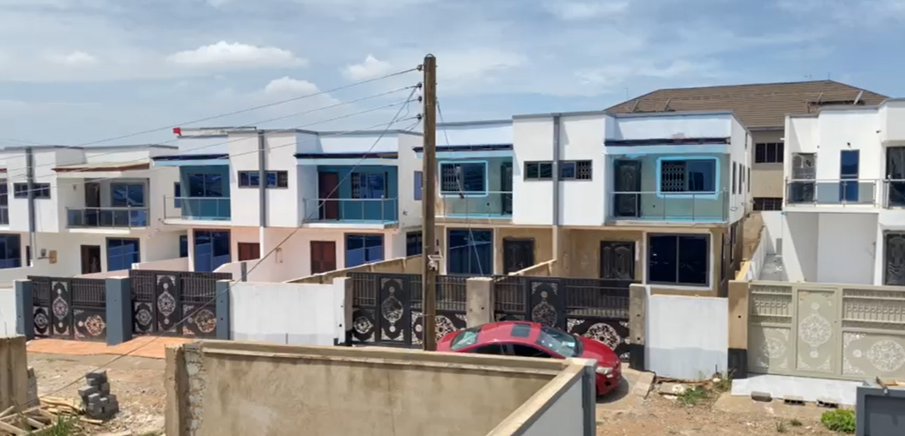 Three (3) Bedroom Semi-detached House For Sale at Kwabenya