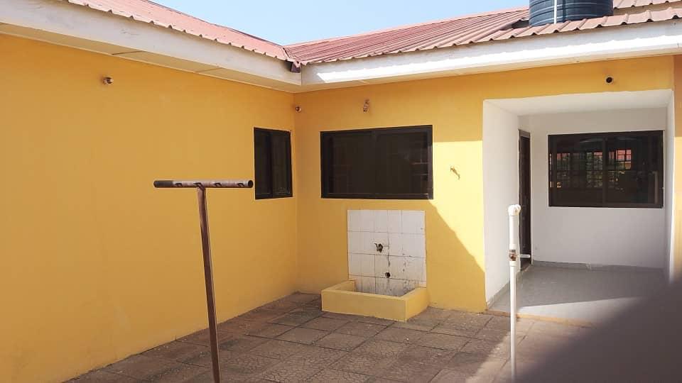 Three (3) Bedroom Semi-detached House with an Outhouse For Sale at Tema Community 25