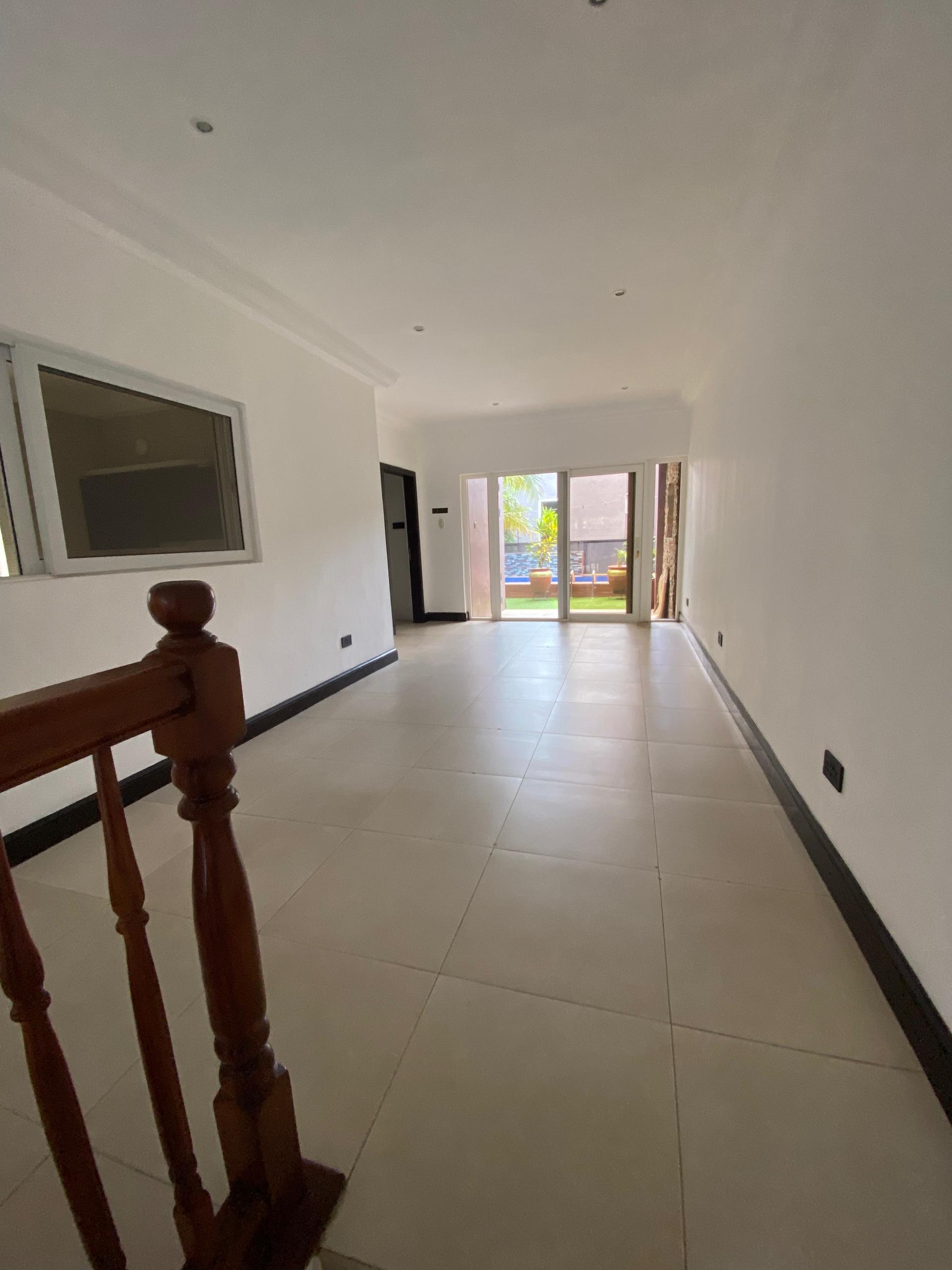 Three (3) Bedroom Semi-detached House with Boys Quarters For Rent at Airport West