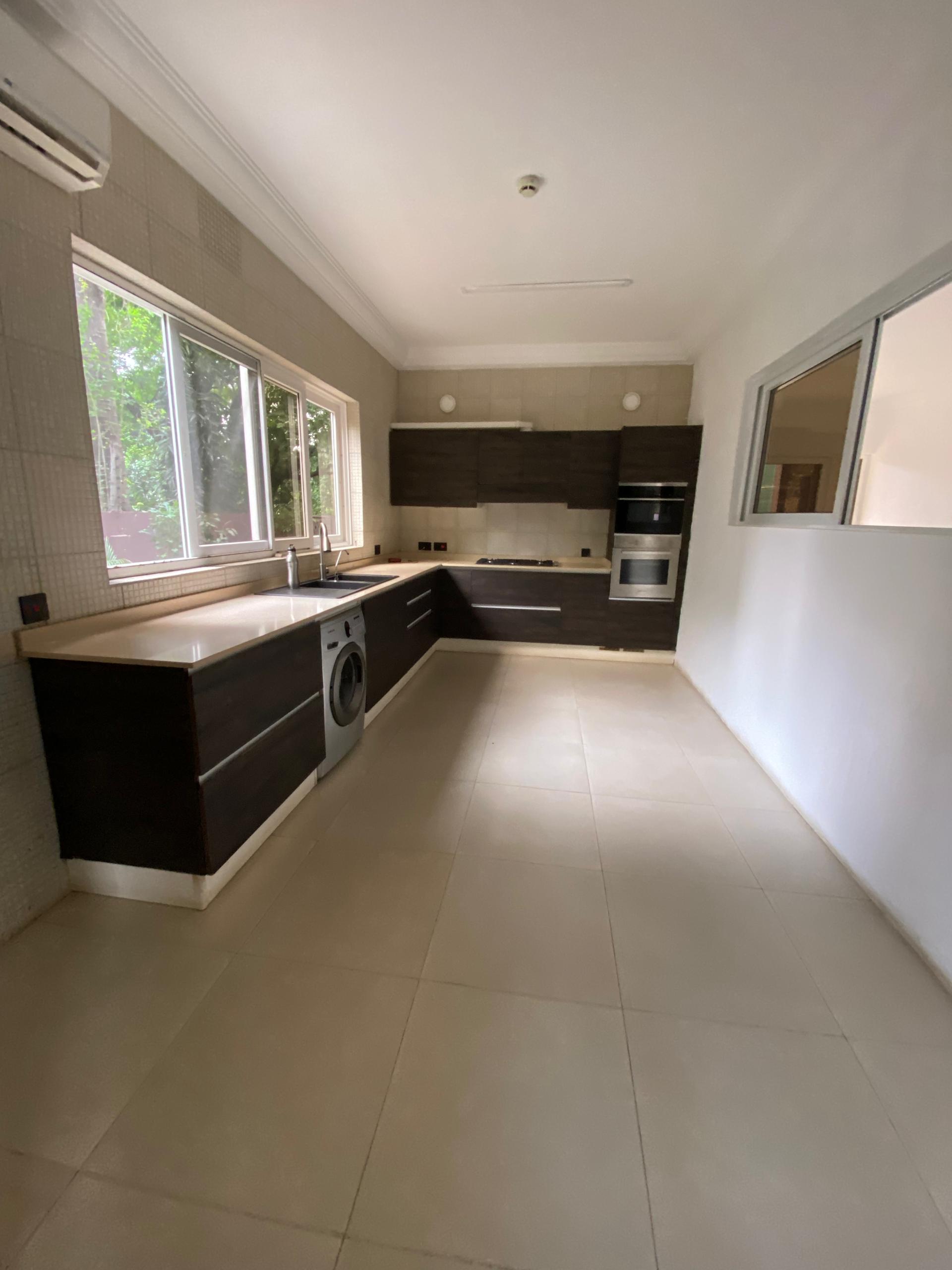 Three (3) Bedroom Semi-detached House with Boys Quarters For Rent at Airport West