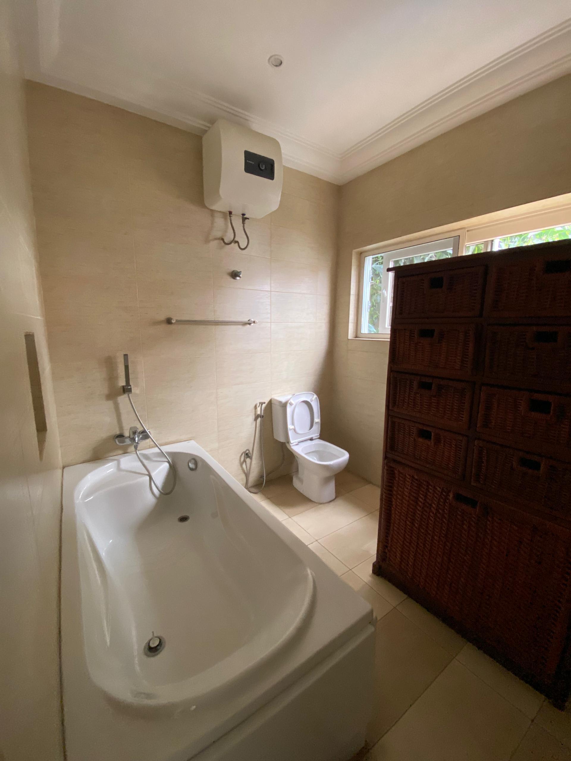 Three (3) Bedroom Semi-detached House with Boys Quarters For Rent at Airport West