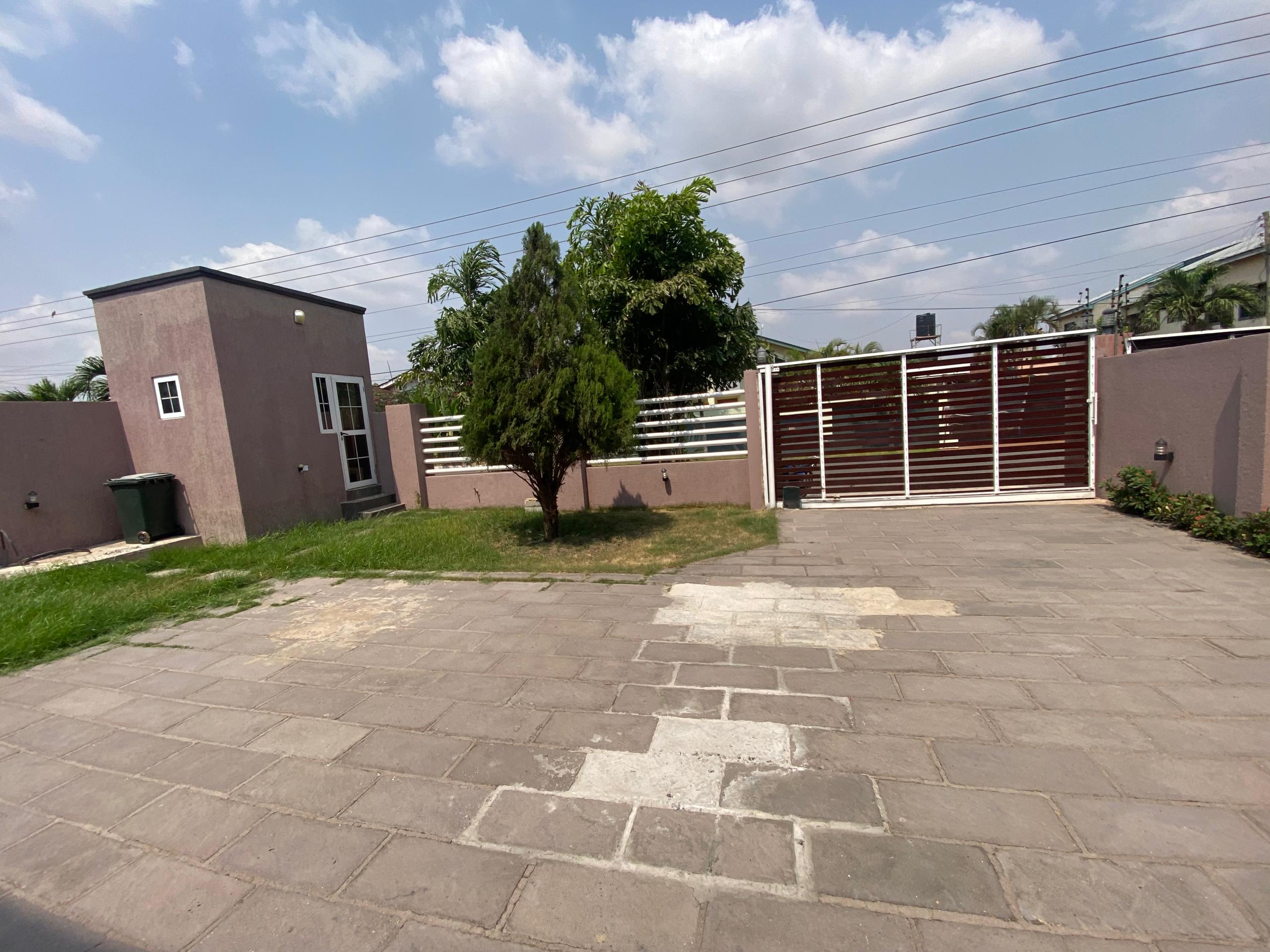 Three (3) Bedroom Semi-detached House with Boys' Quarters For Rent at East Legon