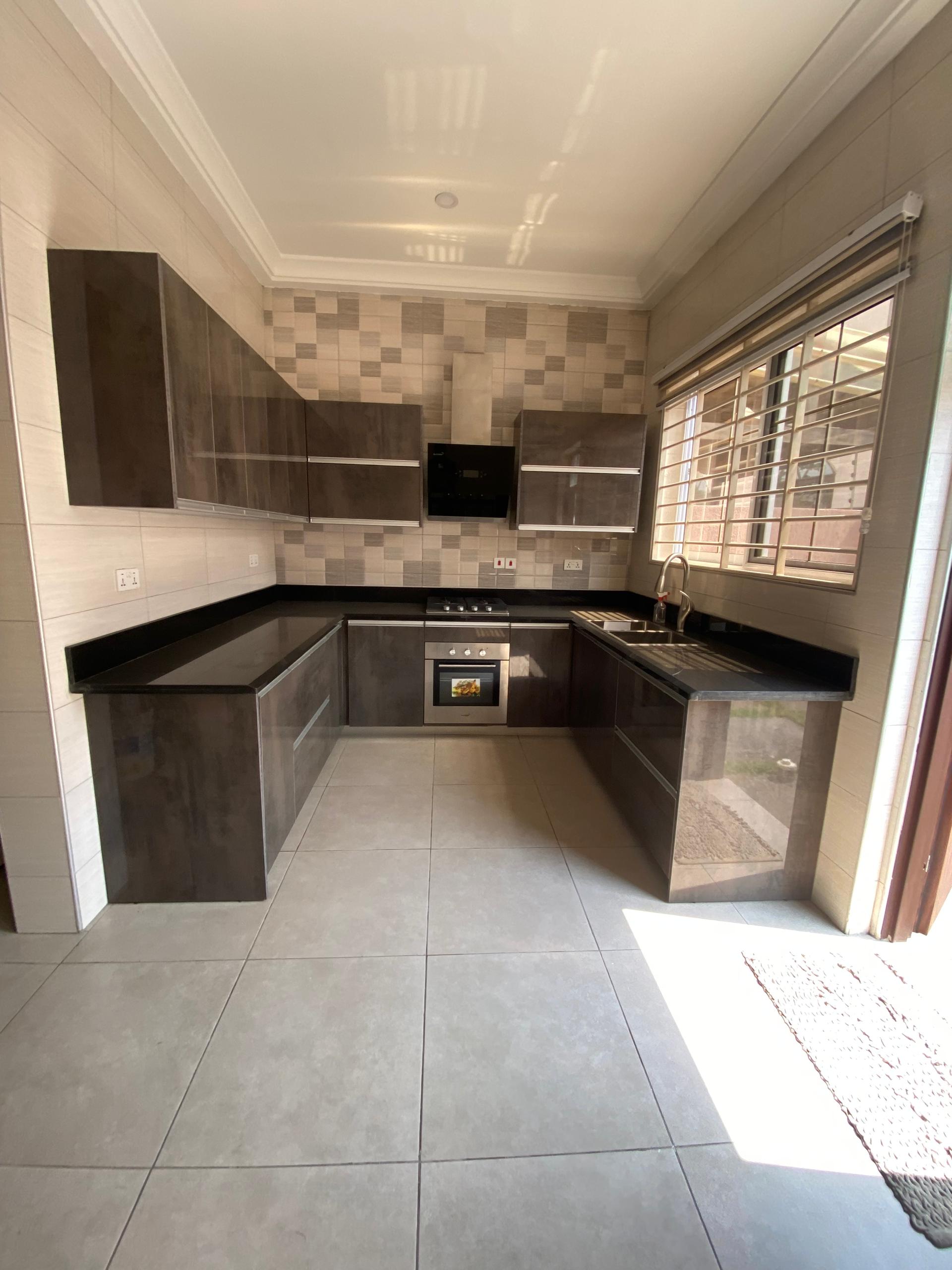 Three (3) Bedroom Semi-detached House with Boys' Quarters For Rent at East Legon