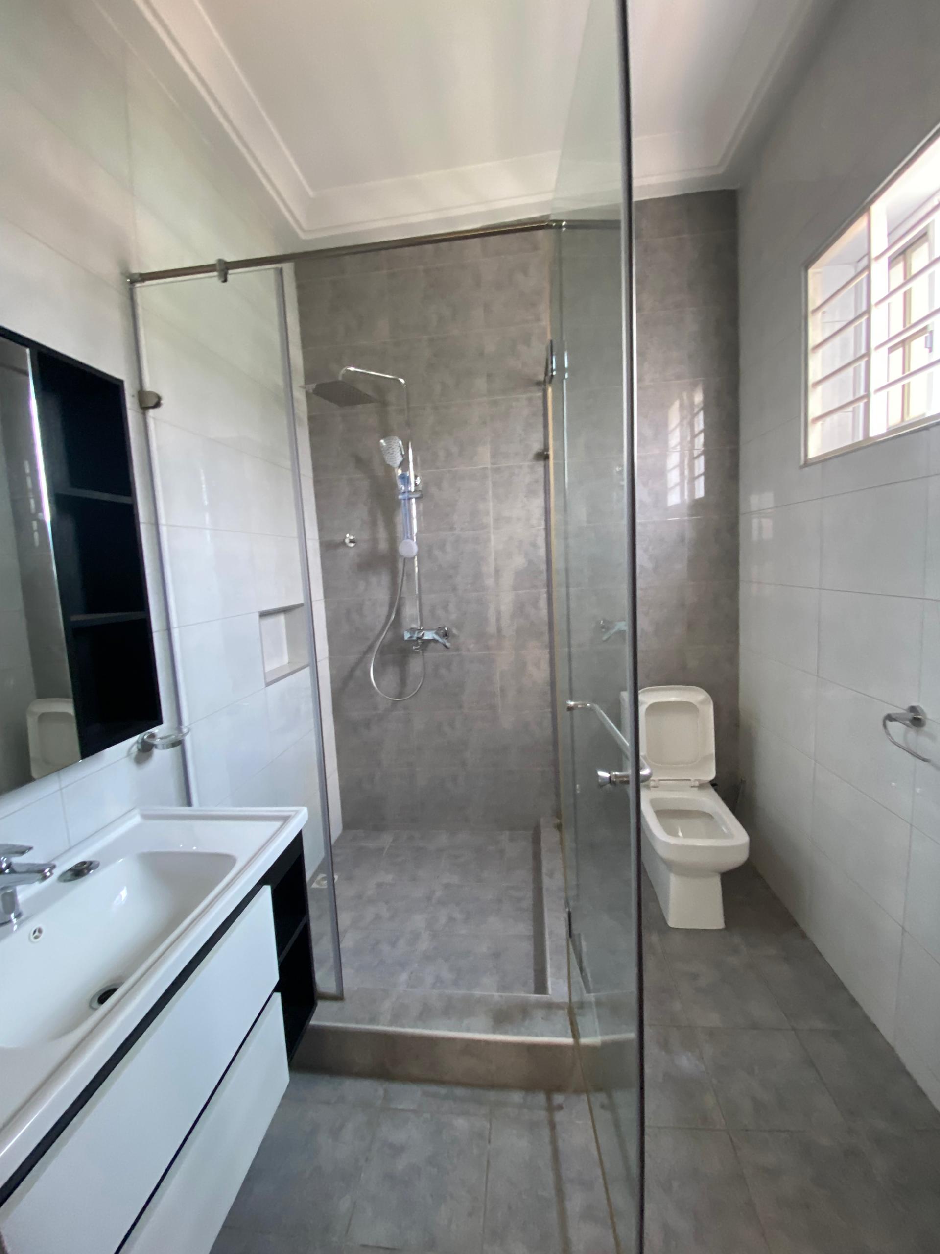 Three (3) Bedroom Semi-detached House with Boys' Quarters For Rent at East Legon