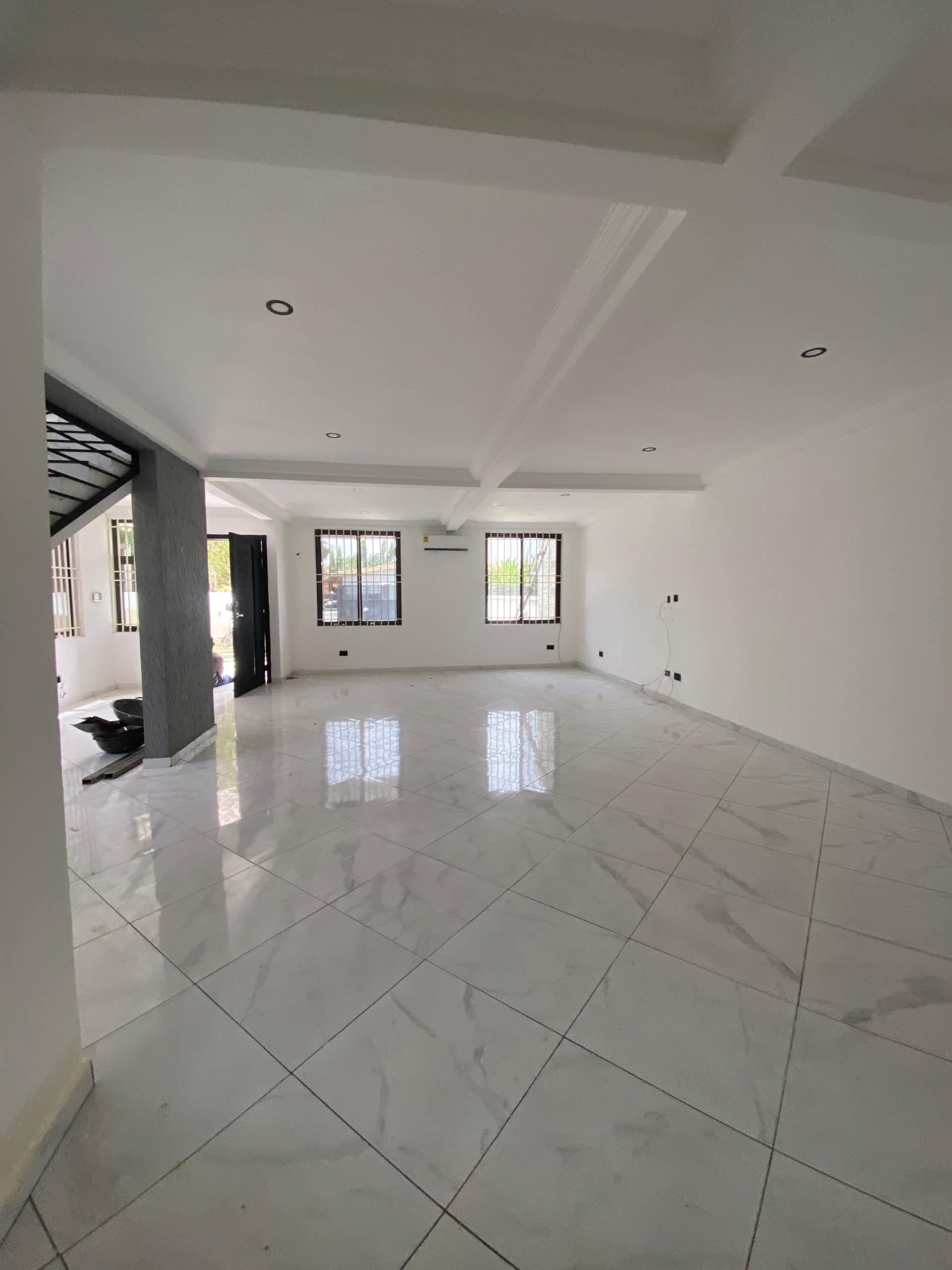 Three (3) Bedroom Semi-detached House with Boys' Quarters For Rent at Spintex