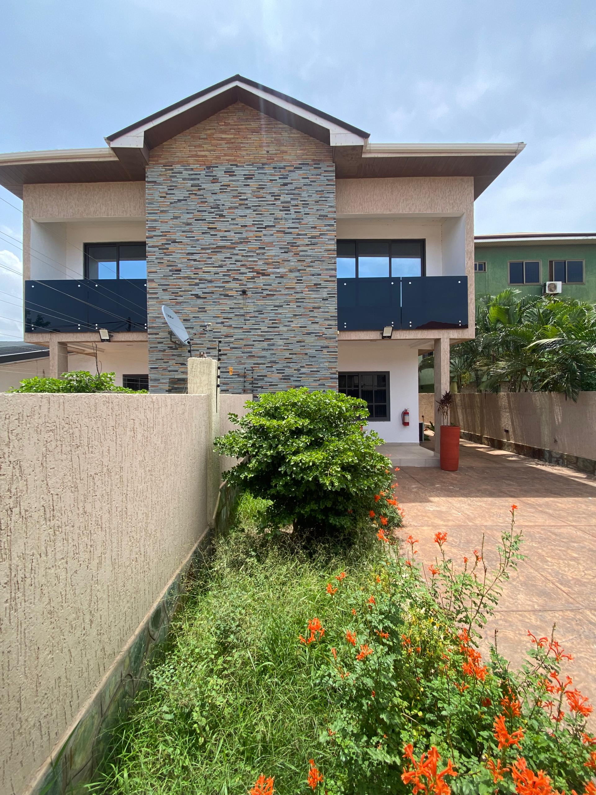 Three (3) Bedroom Semi-detached House with Boys Quarters For Rent at Spintex