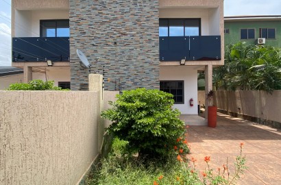 Three (3) Bedroom Semi-detached House with Boys Quarters For Rent at Spintex