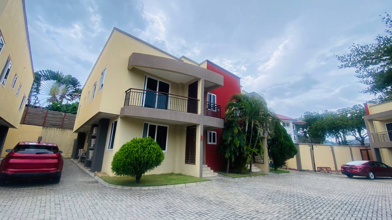 Three (3) Bedroom Semi-detached Townhouse in a Gated Community For Rent at Cantonments
