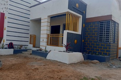 Three (3) Bedroom Semi-finished House For Sale at Kumasi Santasi-Hemang