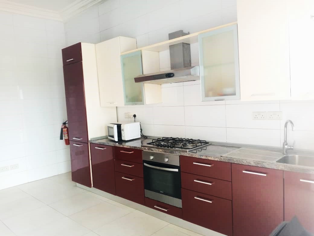 Three (3) Bedroom Semi-furnished Apartment For Rent at Okponglo