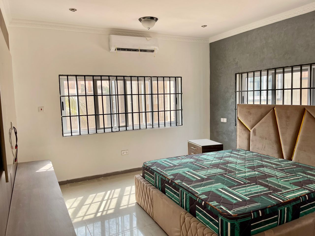 Three (3) Bedroom Semi-furnished House For Rent at Kwabenya