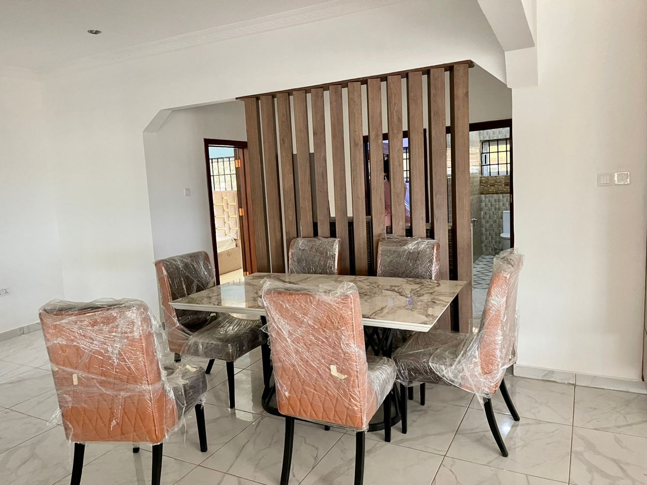 Three (3) Bedroom Semi-furnished House For Rent at Kwabenya