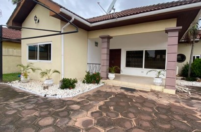 Three (3) Bedroom Semi-furnished House For Sale at Adjiringanor 