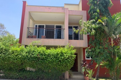 Three (3) Bedroom Semi-Detached Townhouse with Boys' Quarters For Sale at Cantonments