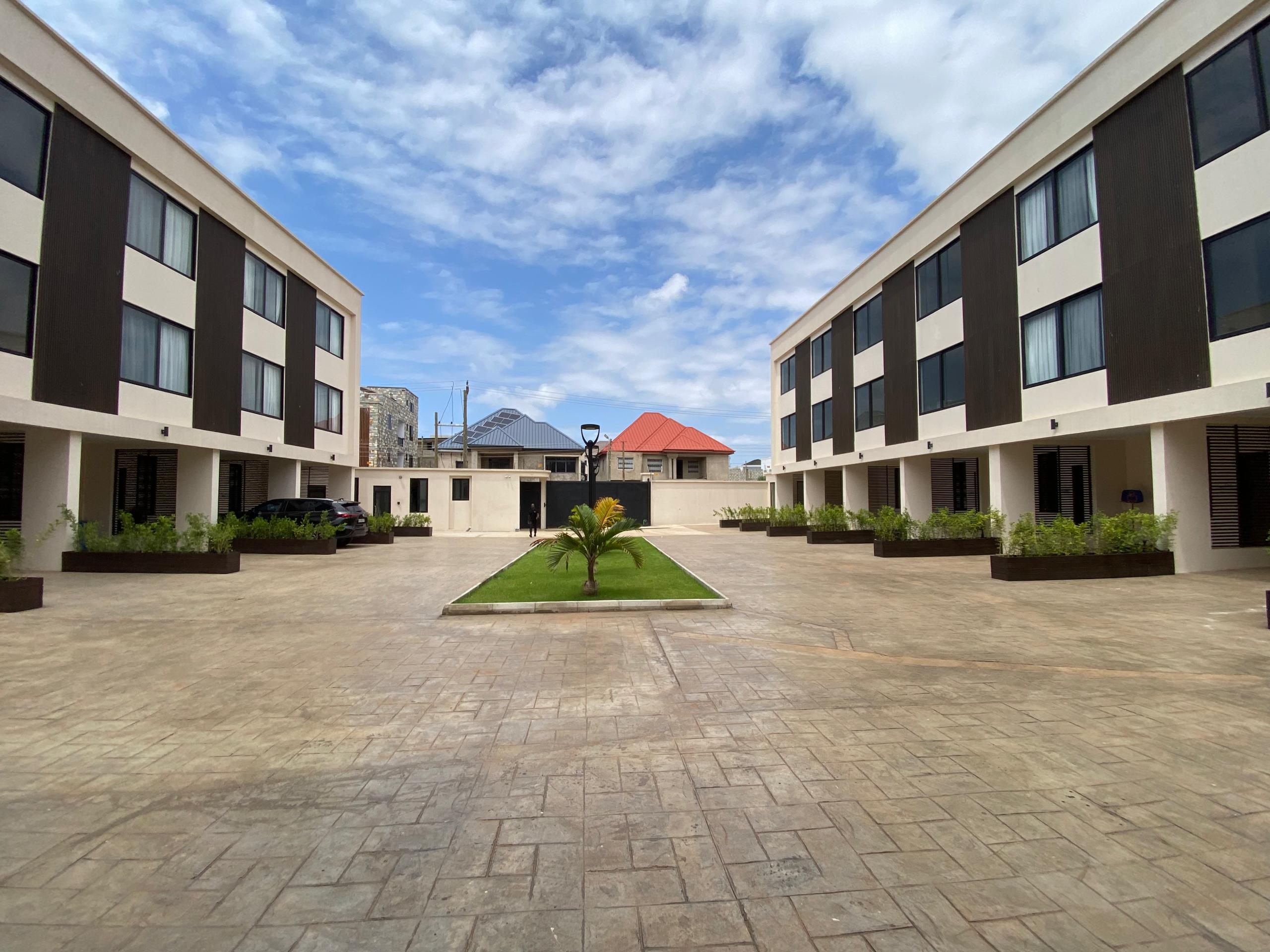 Three (3) Bedroom Townhouse For Rent in a Gated Community at Lashibi