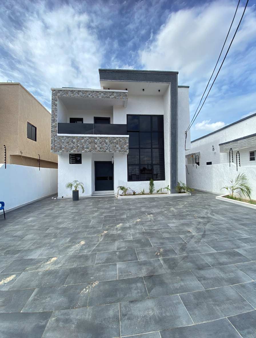 Four (4) Bedroom Townhouse For Sale in a Gated Community at Lashibi