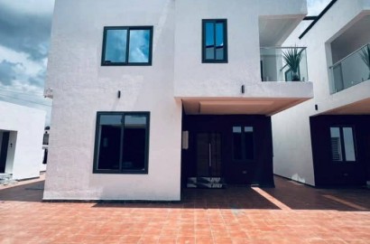 Three (3) Bedroom Townhouse in a Gated Community For Rent at Ashaley Botwe Nmai Dzorn