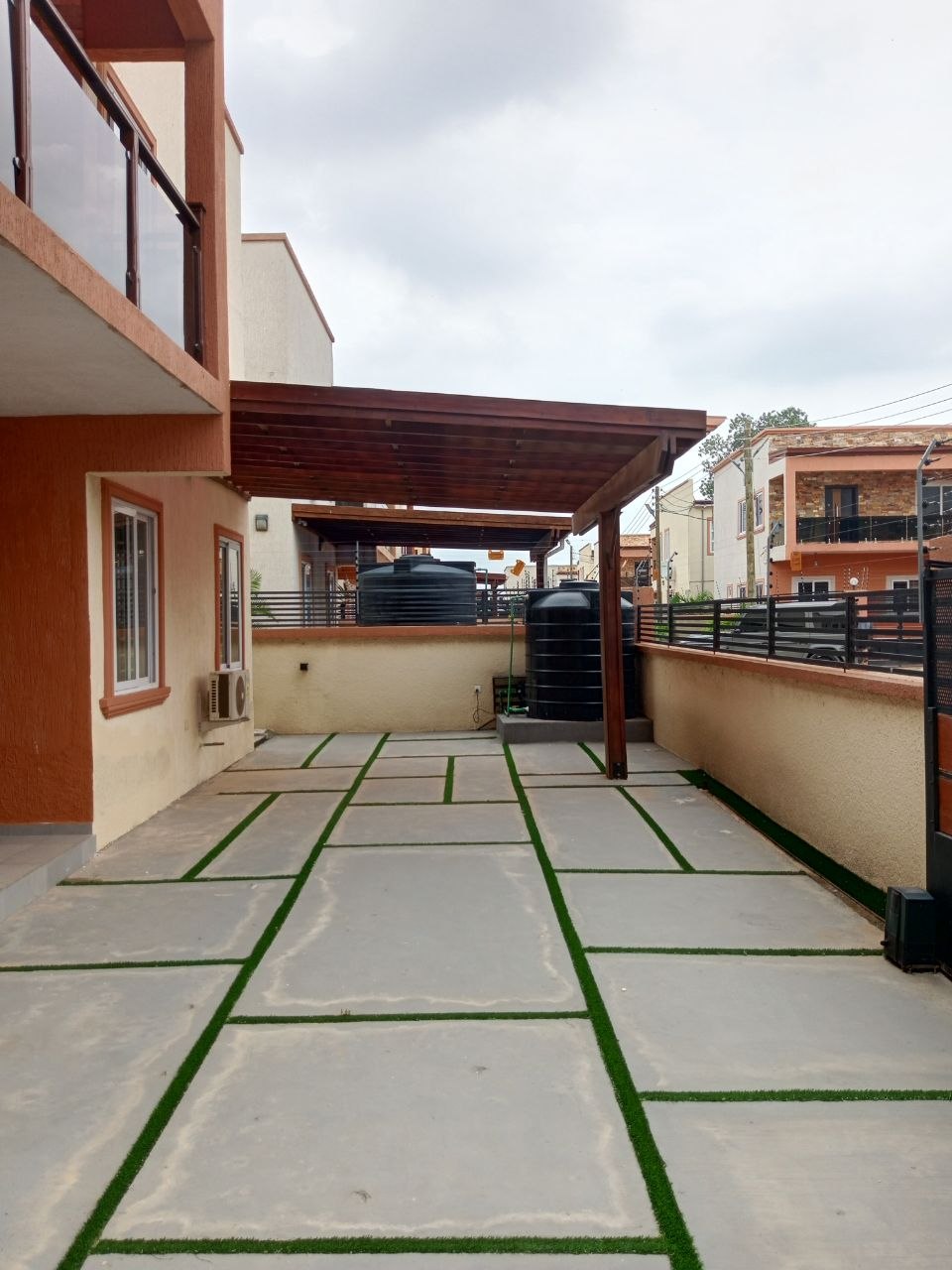 Three (3) Bedroom Townhouse with Boys Quarters For Rent at Achimota