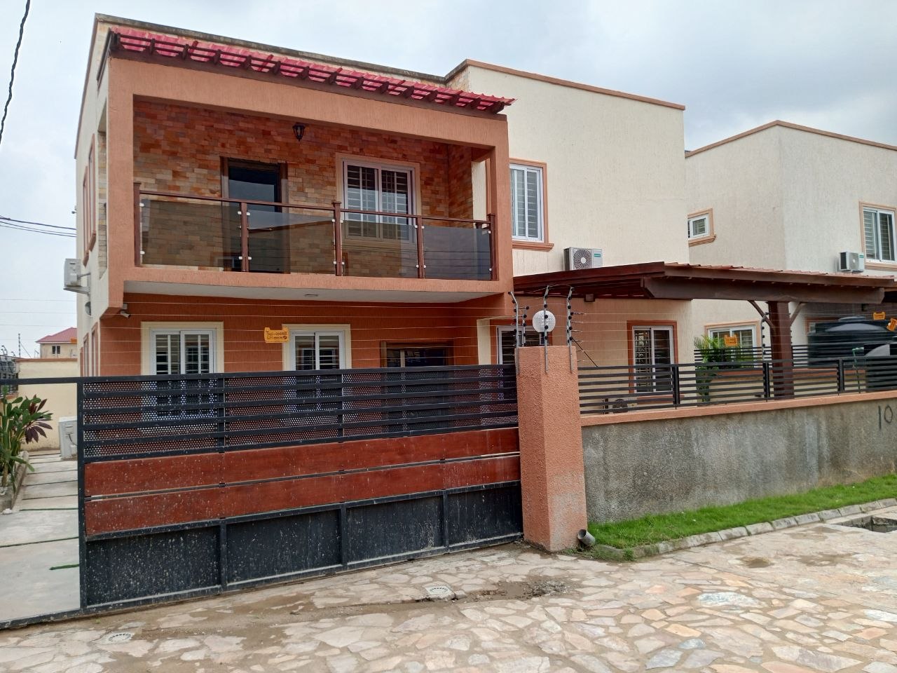 Three (3) Bedroom Townhouse with Boys Quarters For Rent at Achimota