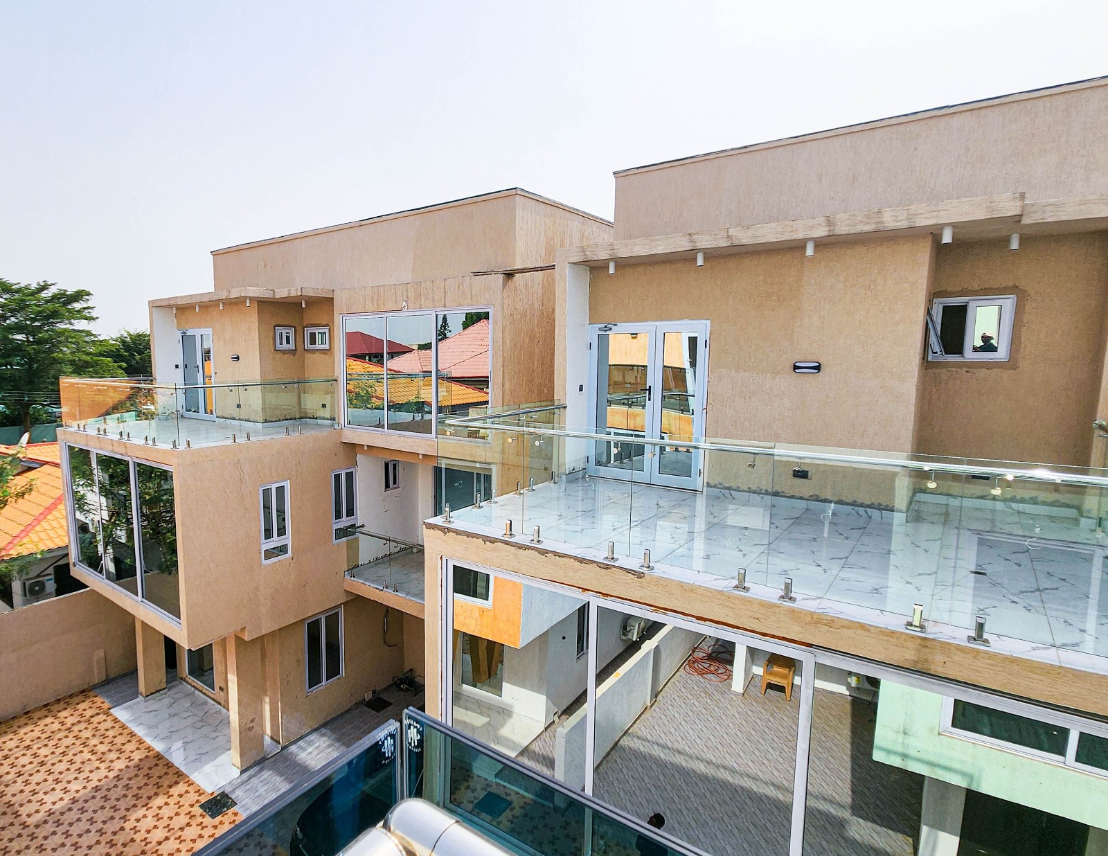 Three (3) Bedroom Townhouse with Boys' Quarters For Sale in a Gated Community at East Legon Adjiringanor