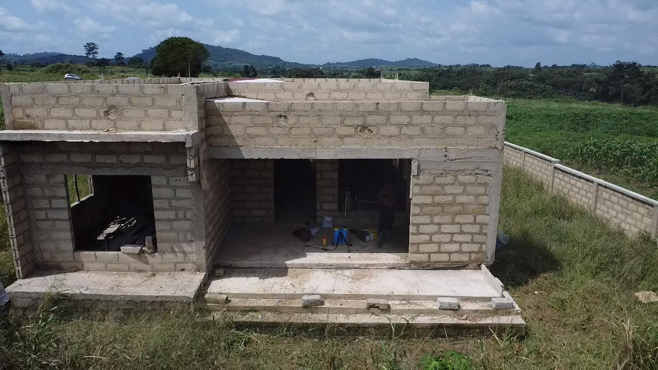 Two (2)Bedroom Uncompleted House for Sale at Kasoa